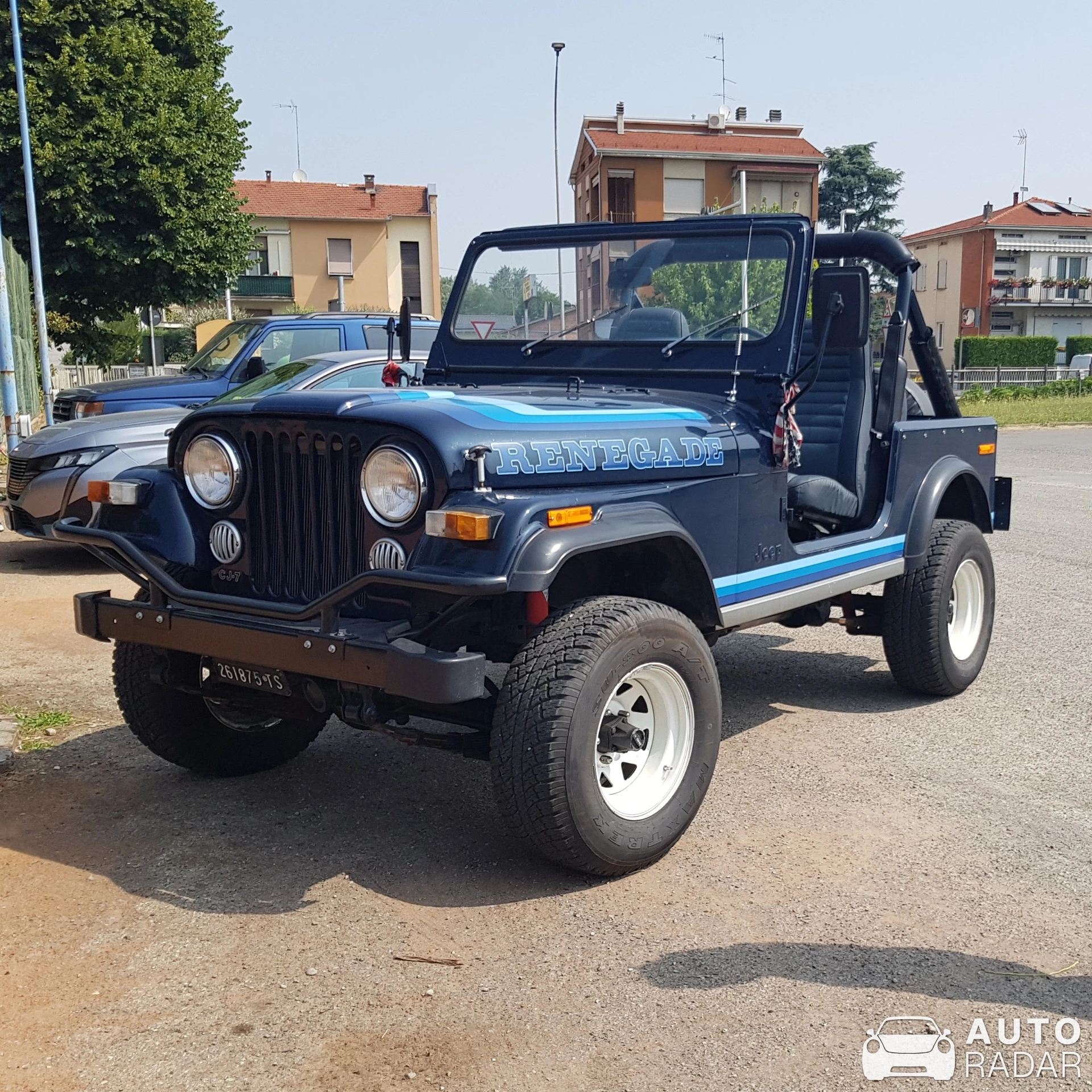 Jeep Renegade spotted in Collecchio