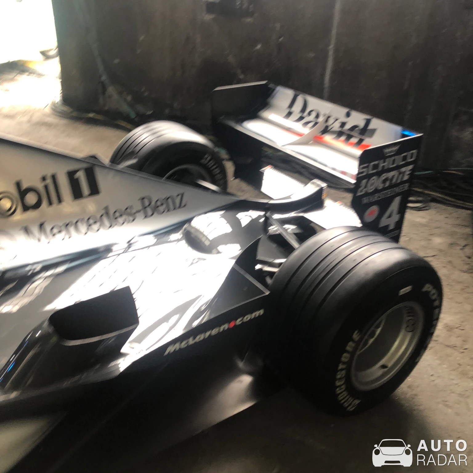 McLaren MP4-16 spotted in Milano