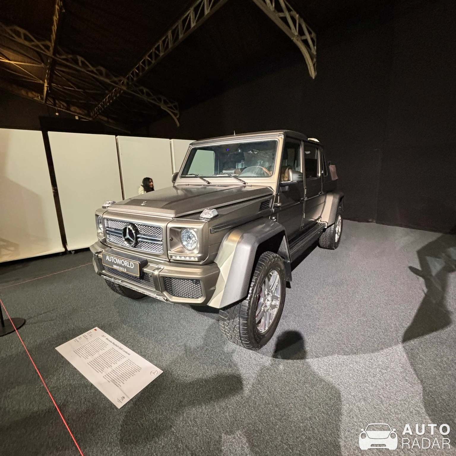 Mercedes-Benz G 650 Landaulet W463 spotted in Brussel