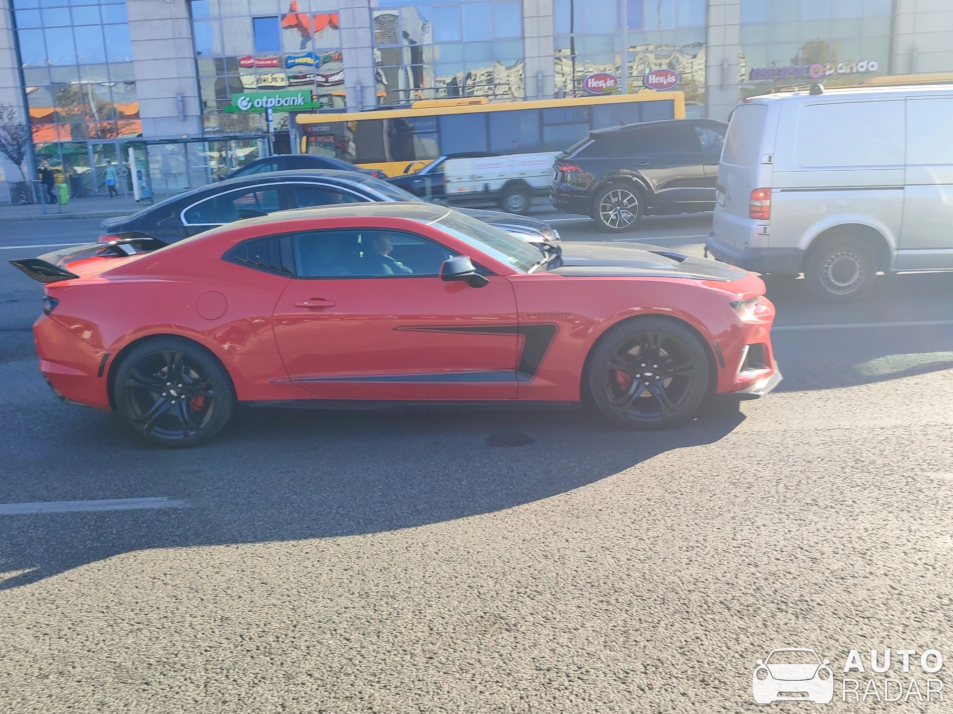 Chevrolet Camaro ZL1 1LE spotted in Budapest, Hungary