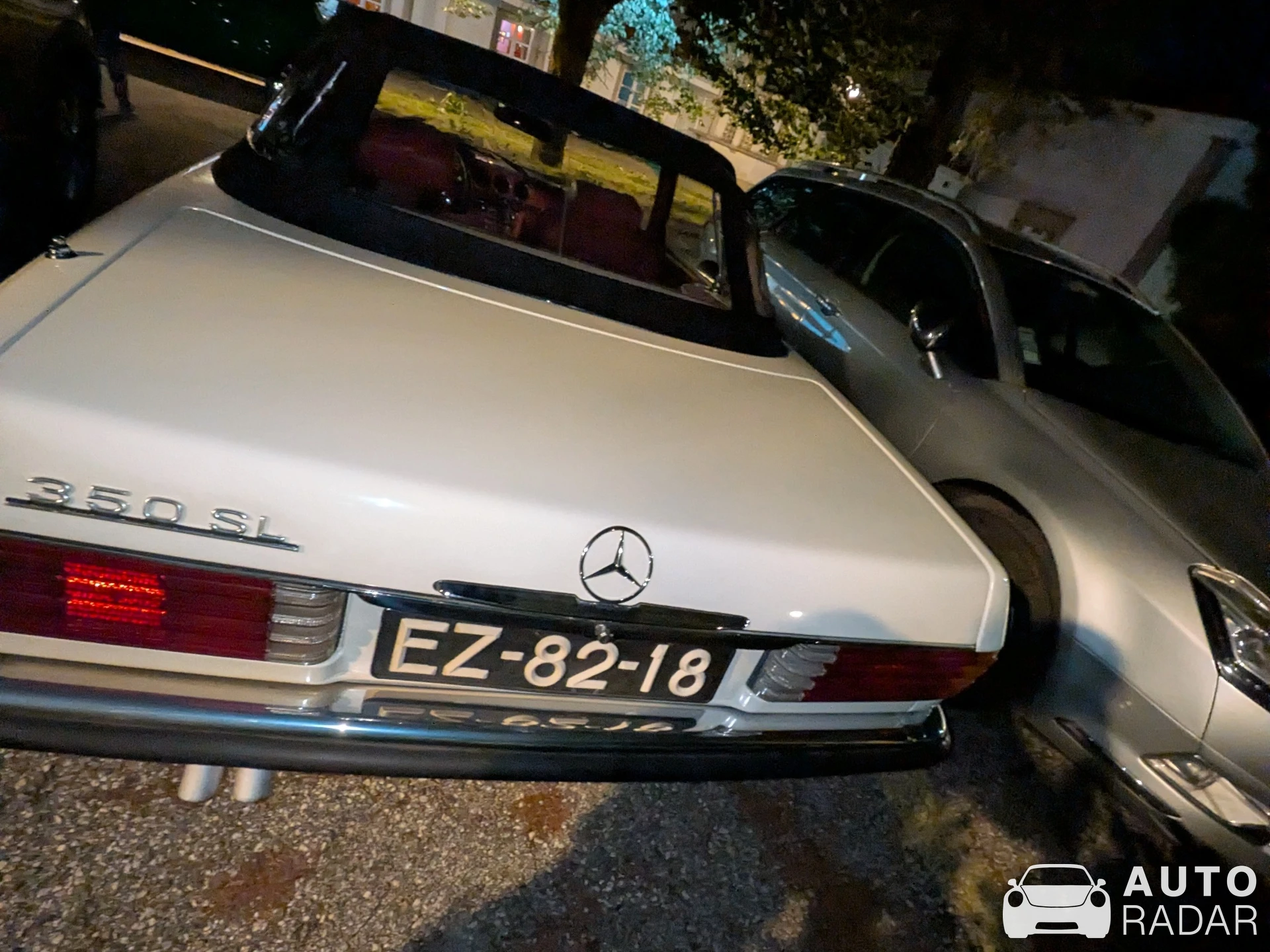 Mercedes-Benz 350SL R107 spotted in Caramulo