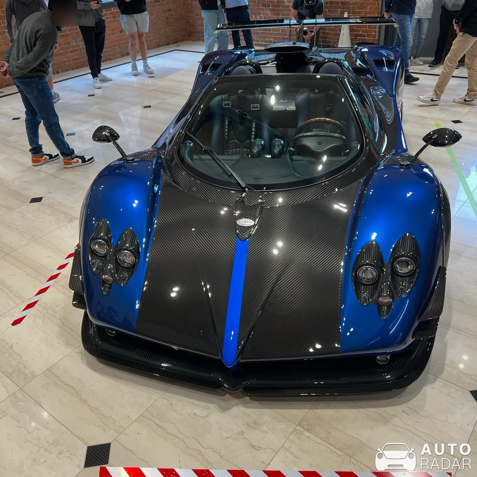 Pagani Zonda Apex Evo spotted in Greenwich