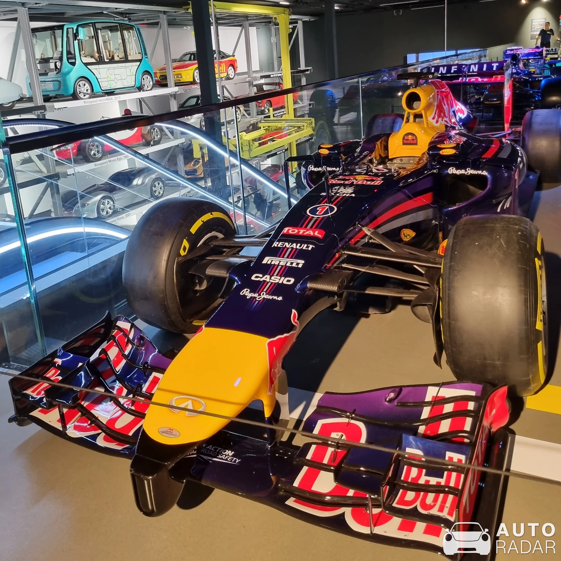 Red Bull Racing RB10 spotted in Luzern