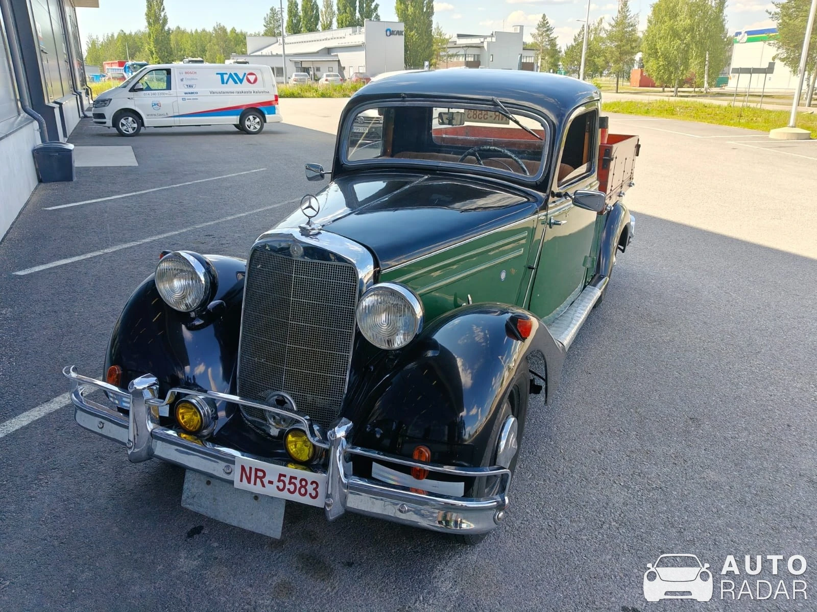 Mercedes-Benz 170 V W136 spotted in Jyväskylä