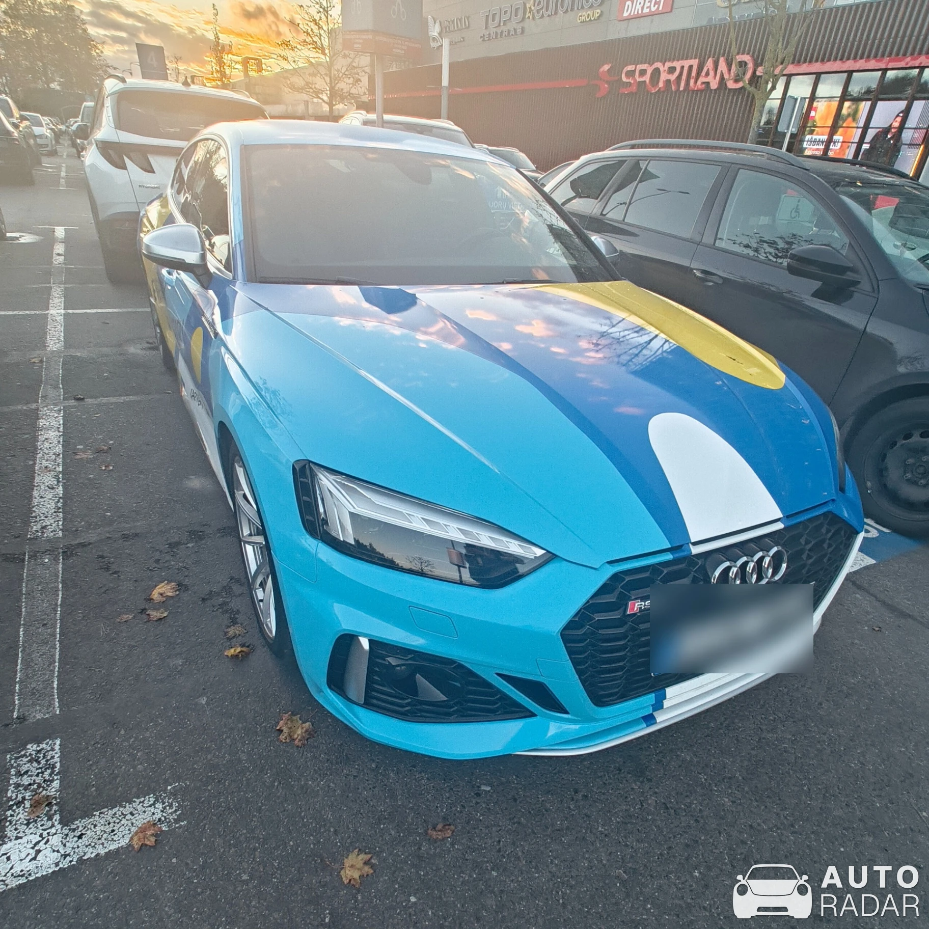 Audi RS5 B9 spotted in Vilnius, Lithuania