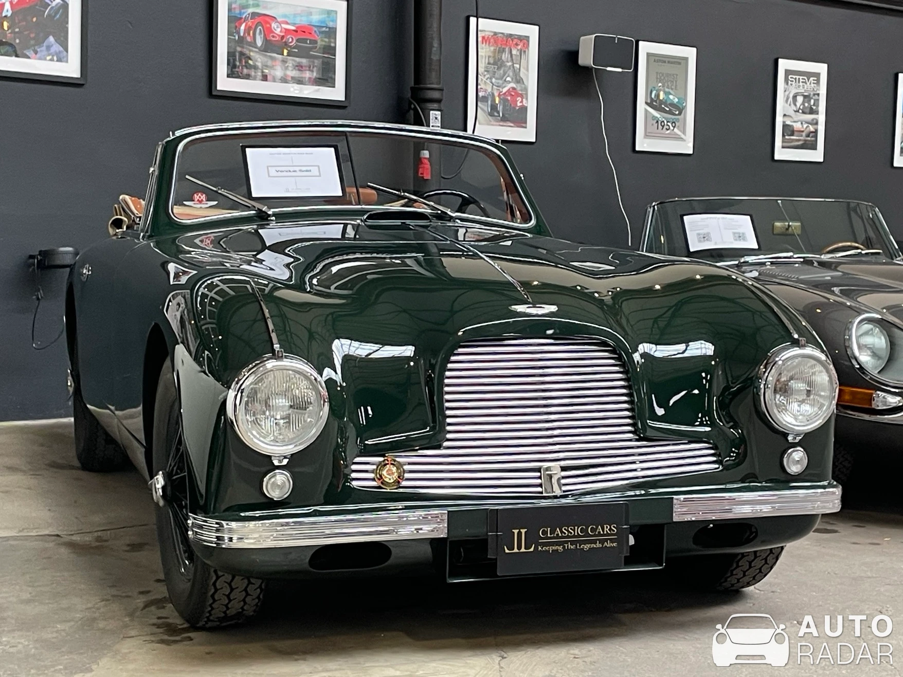 Aston Martin DB2 Drophead Coupé spotted in Luxembourg