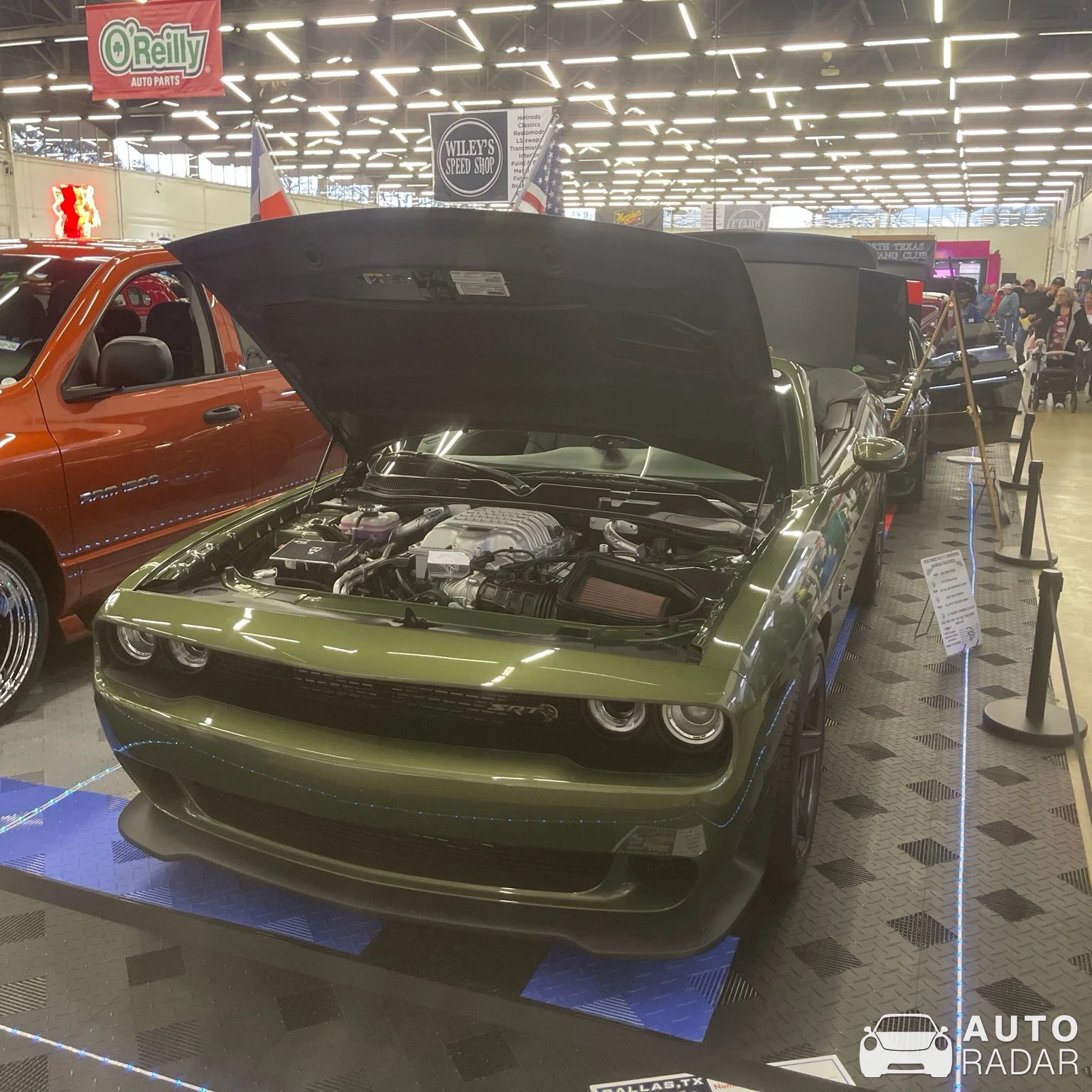 Dodge Challenger SRT Hellcat Convertible spotted in Dallas