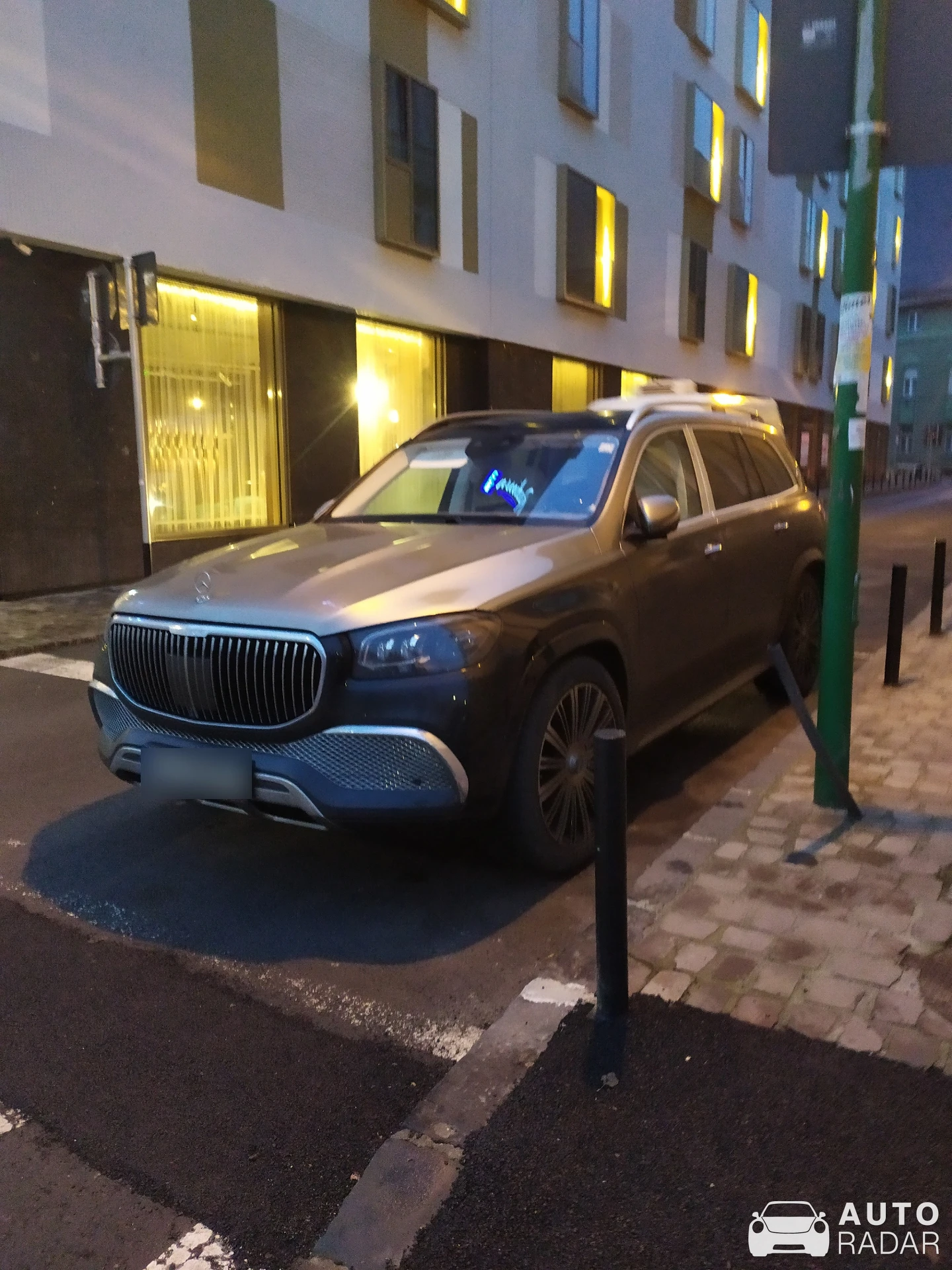 Mercedes-Maybach GLS 600 spotted in Brașov, Romania