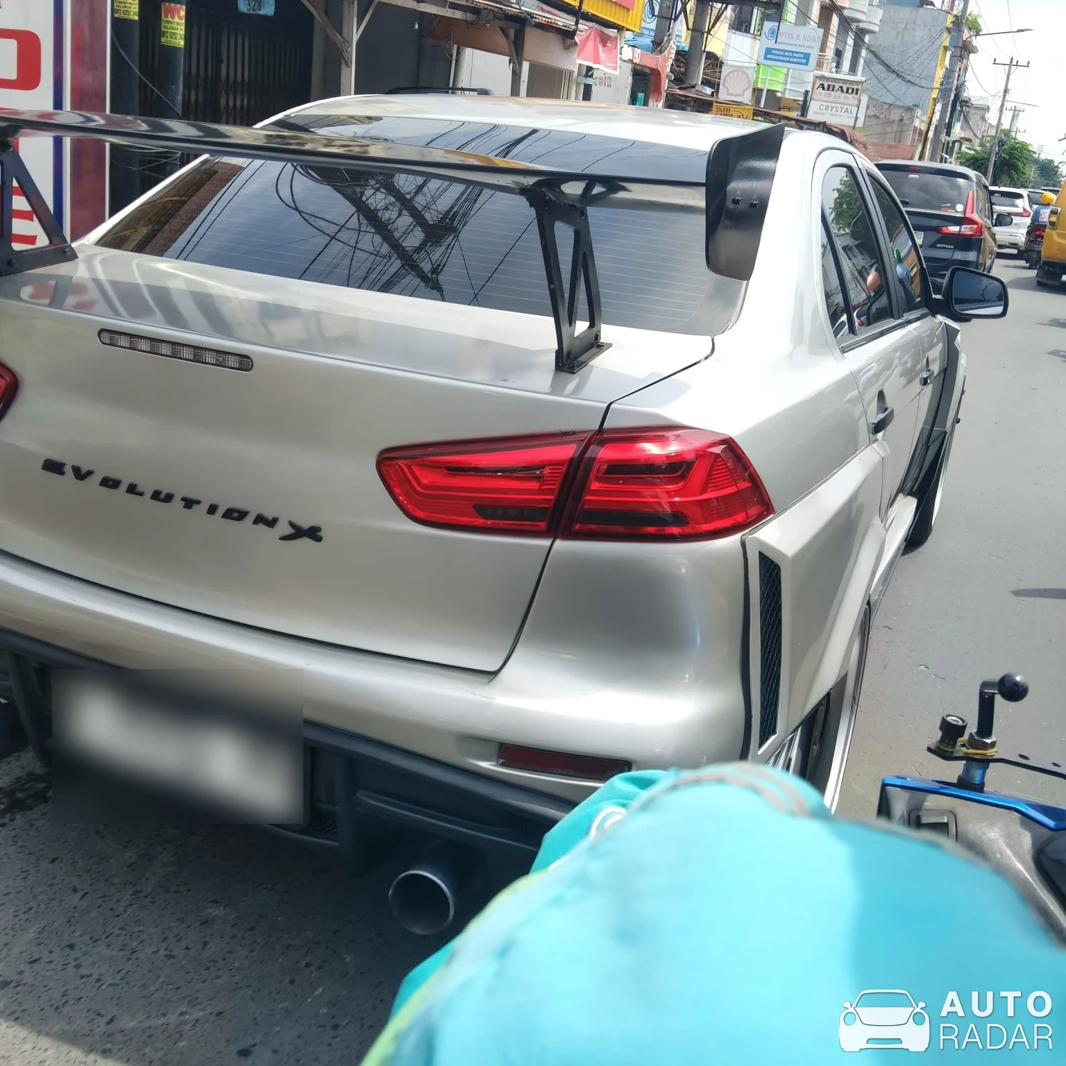 Mitsubishi Lancer Evolution X spotted in Medan