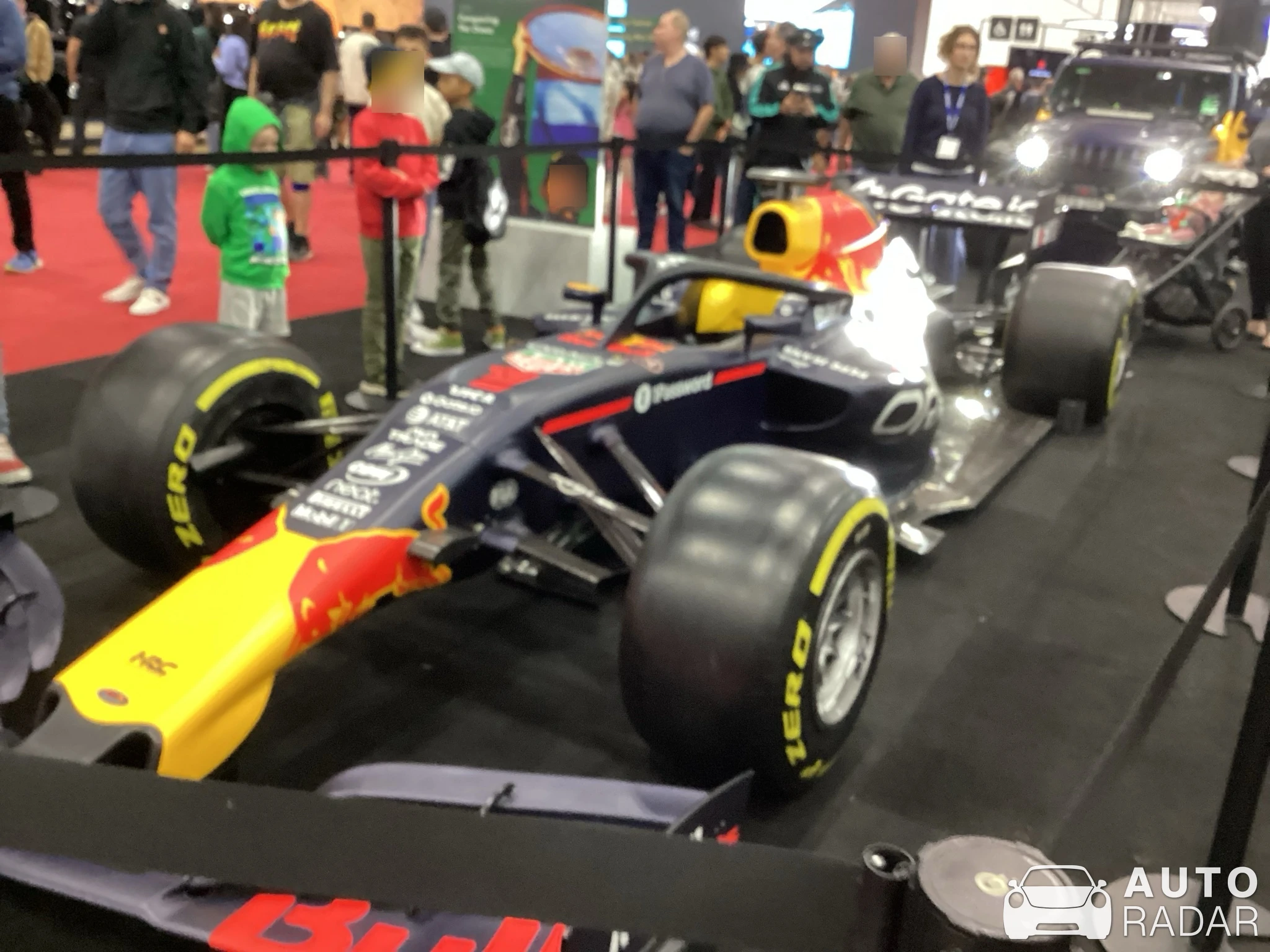 Red Bull Racing RB19 spotted in South Wharf, Australia