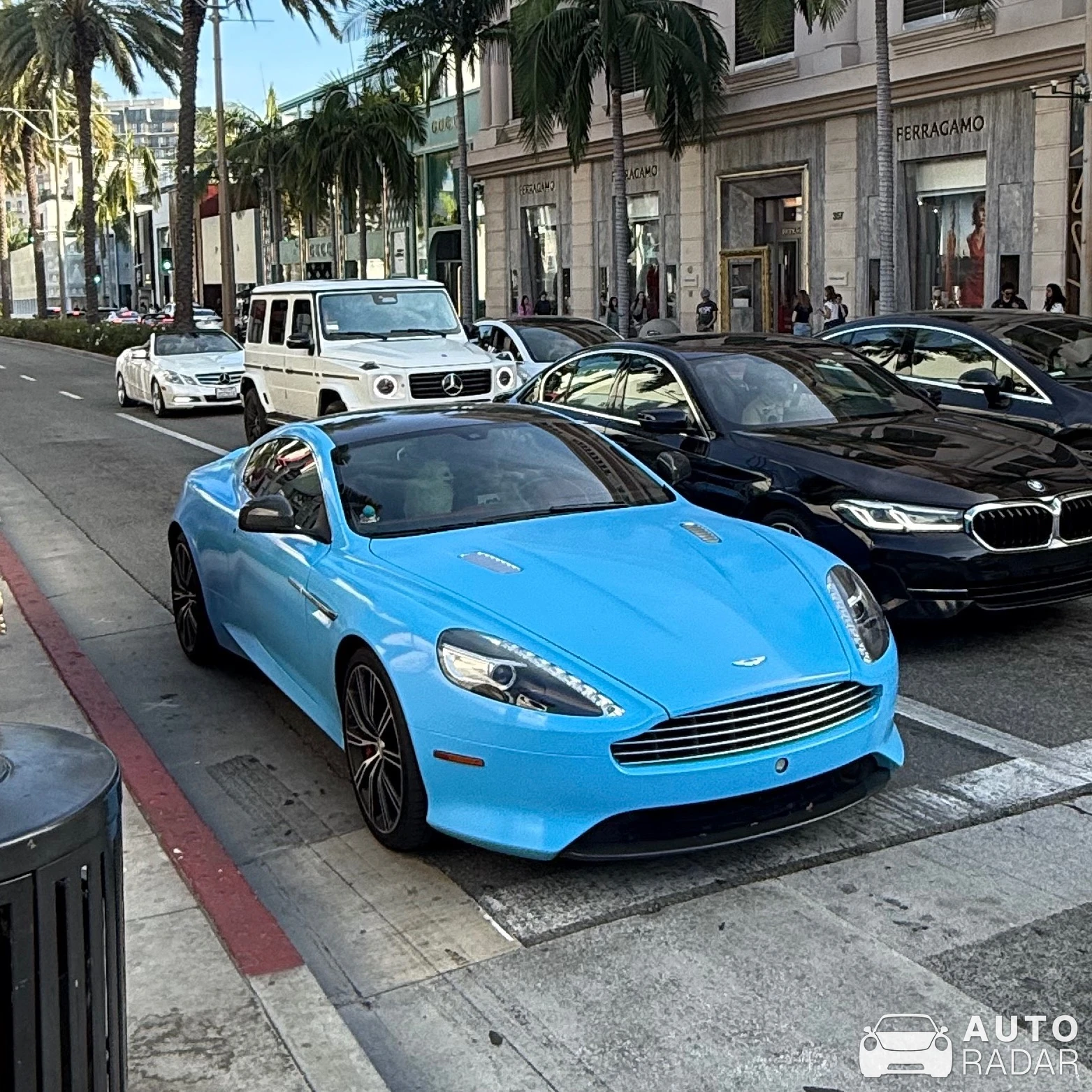 Aston Martin DB9 GT 2016 spotted in Beverly Hills