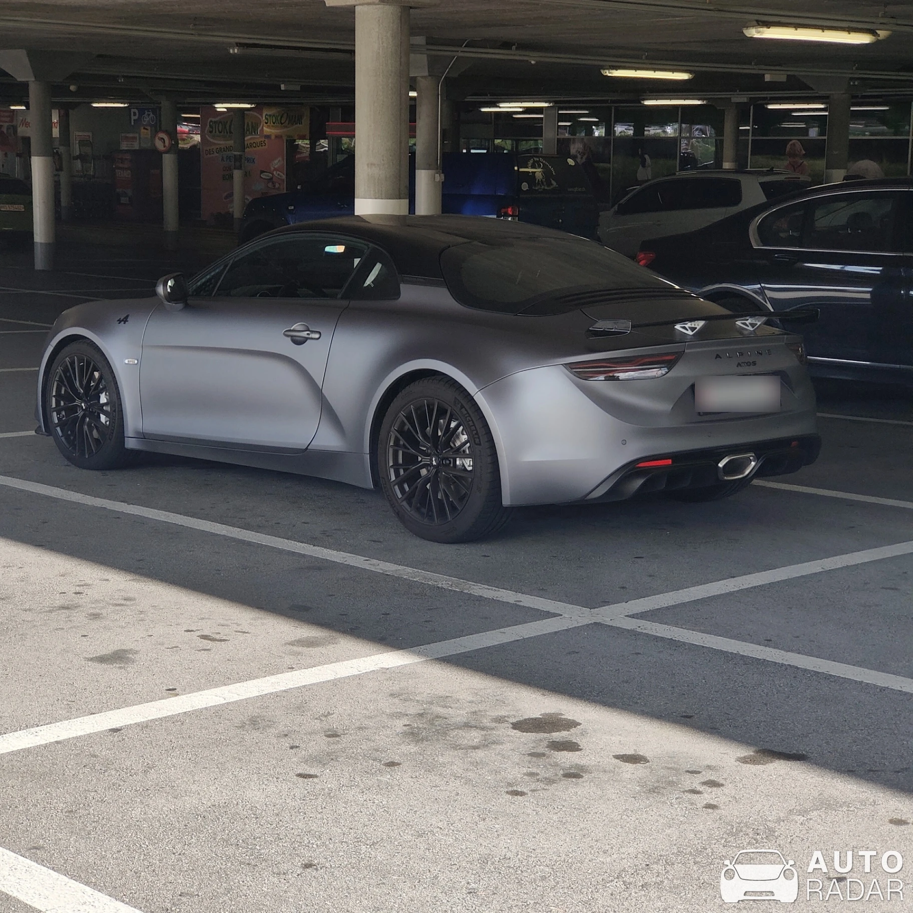 Alpine A110 S spotted in Conthey, Switzerland
