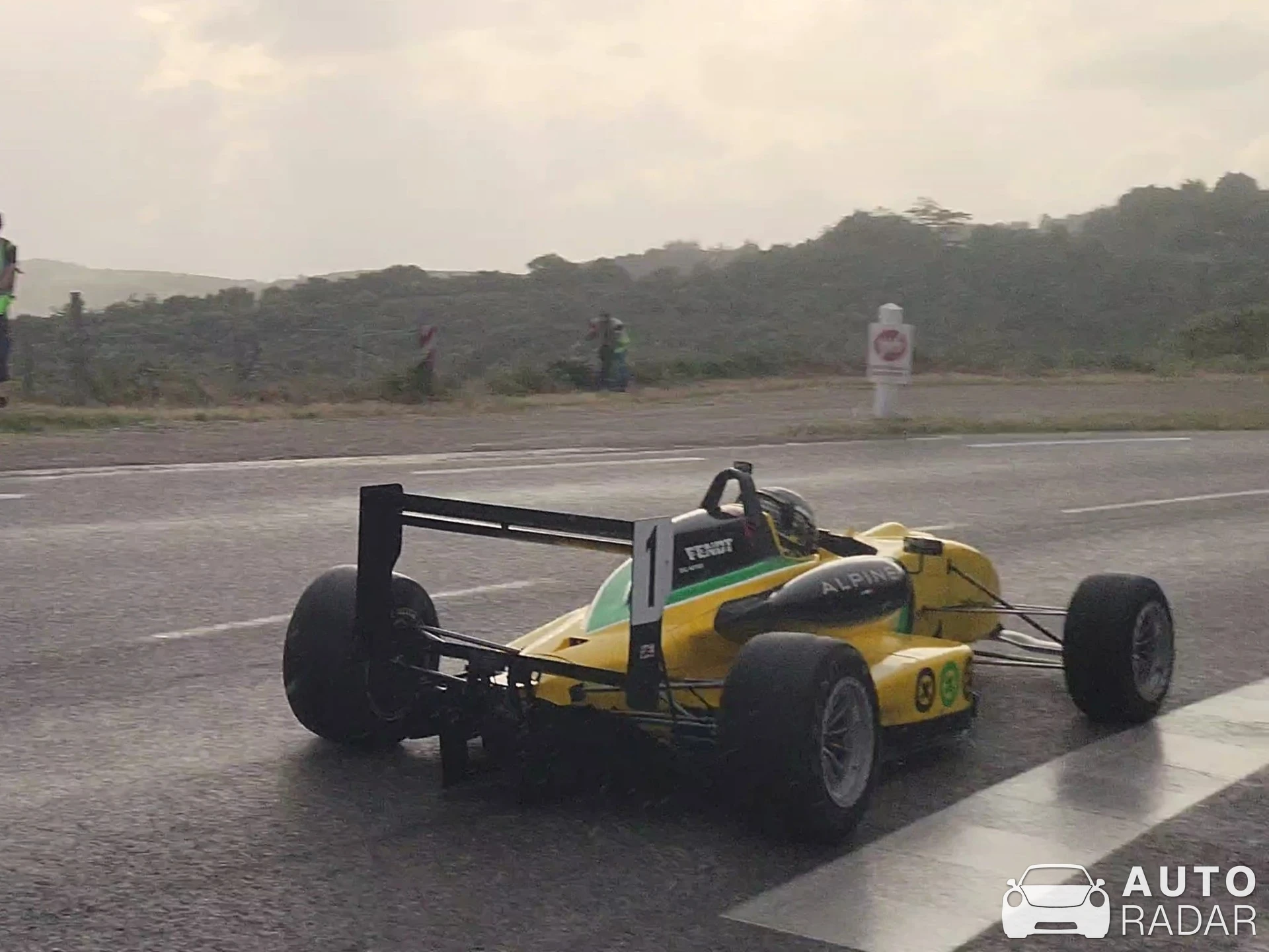 Tatuus Formula Renault spotted in Saint-Péray