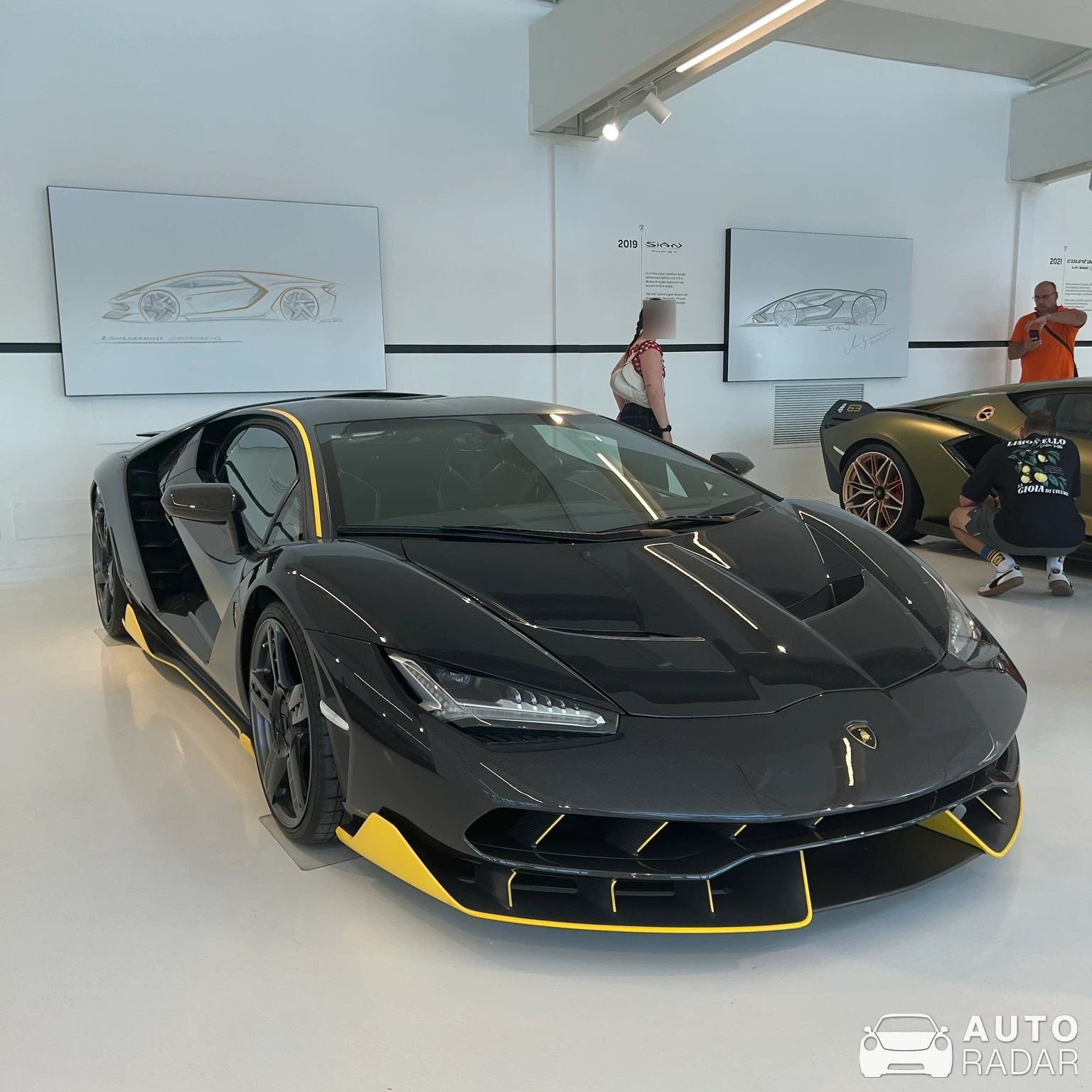 Lamborghini Centenario LP770-4 spotted in Sant'Agata Bolognese