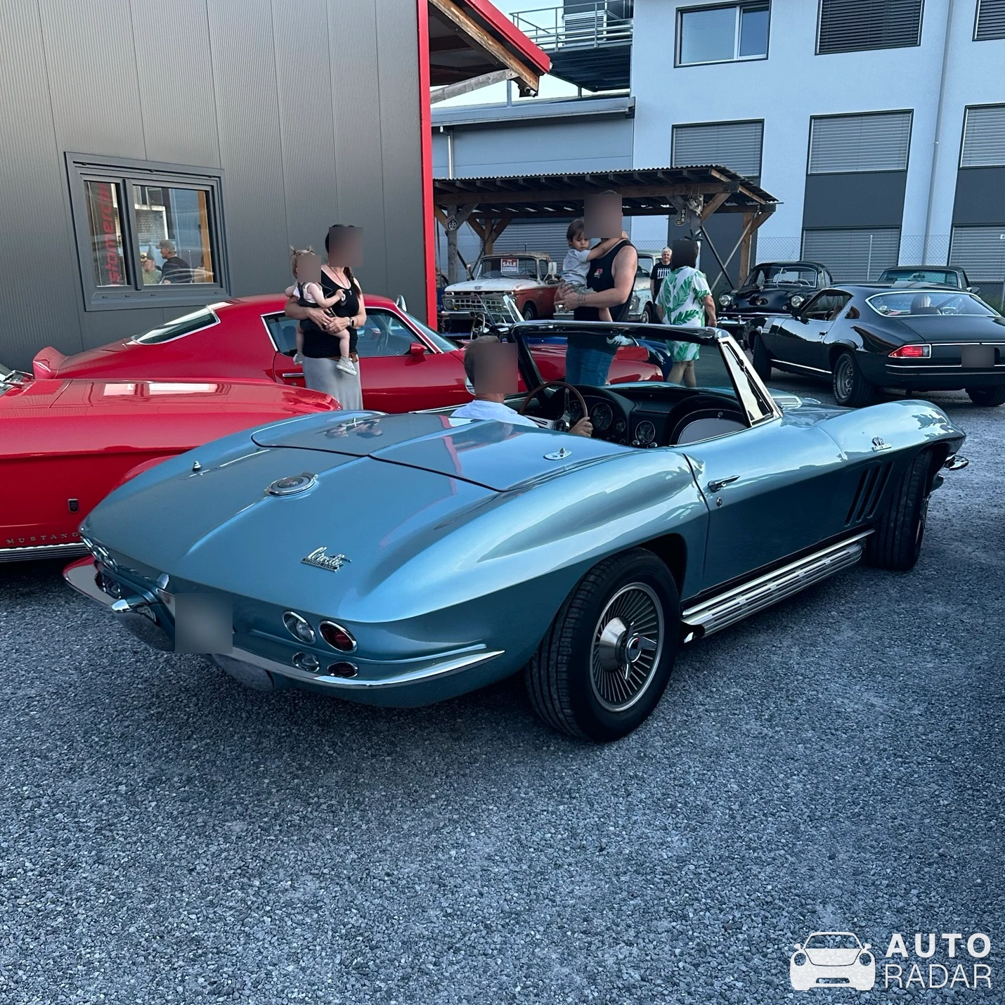 Chevrolet Corvette C2 Stingray spotted in Rafz