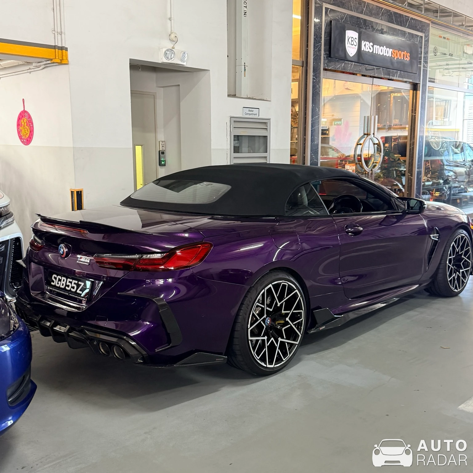 BMW M8 F91 Convertible Competition spotted in Singapore