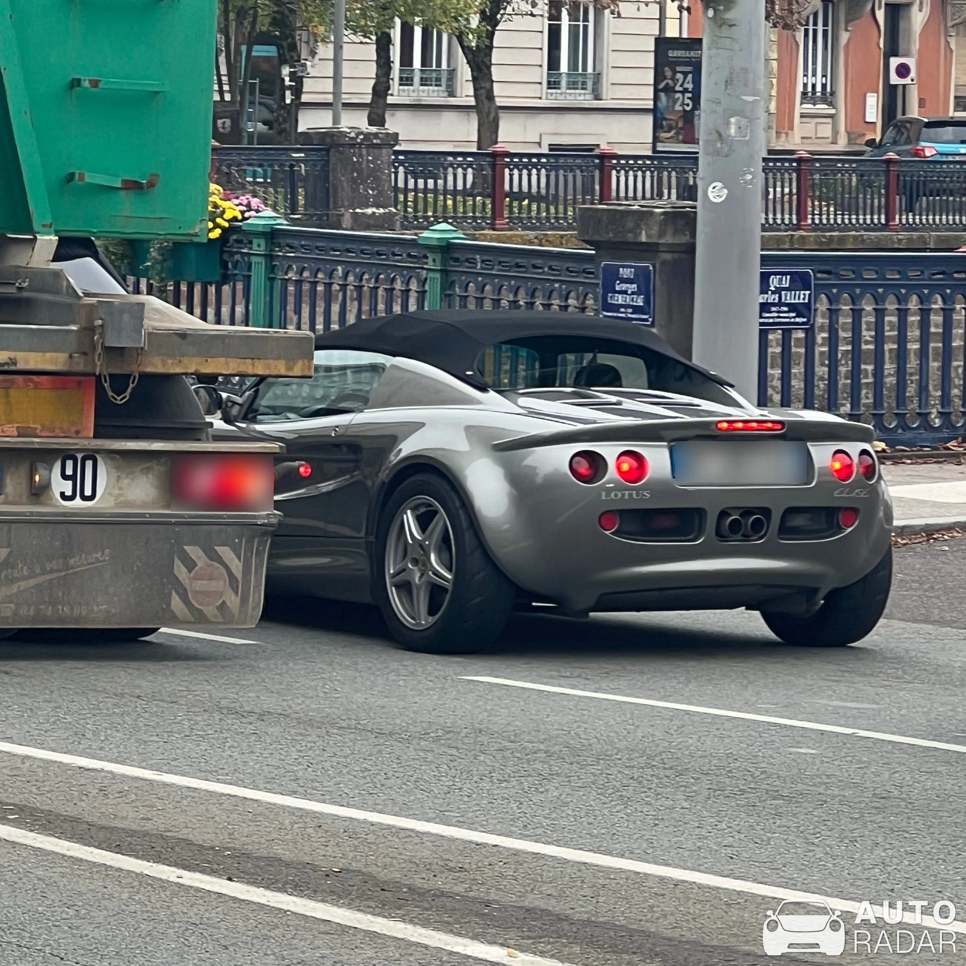 Lotus Elise S1 spotted in Belfort, France