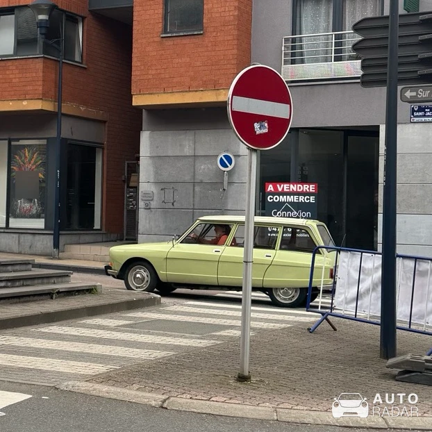 Citroën Ami 8 spotted in Dinant