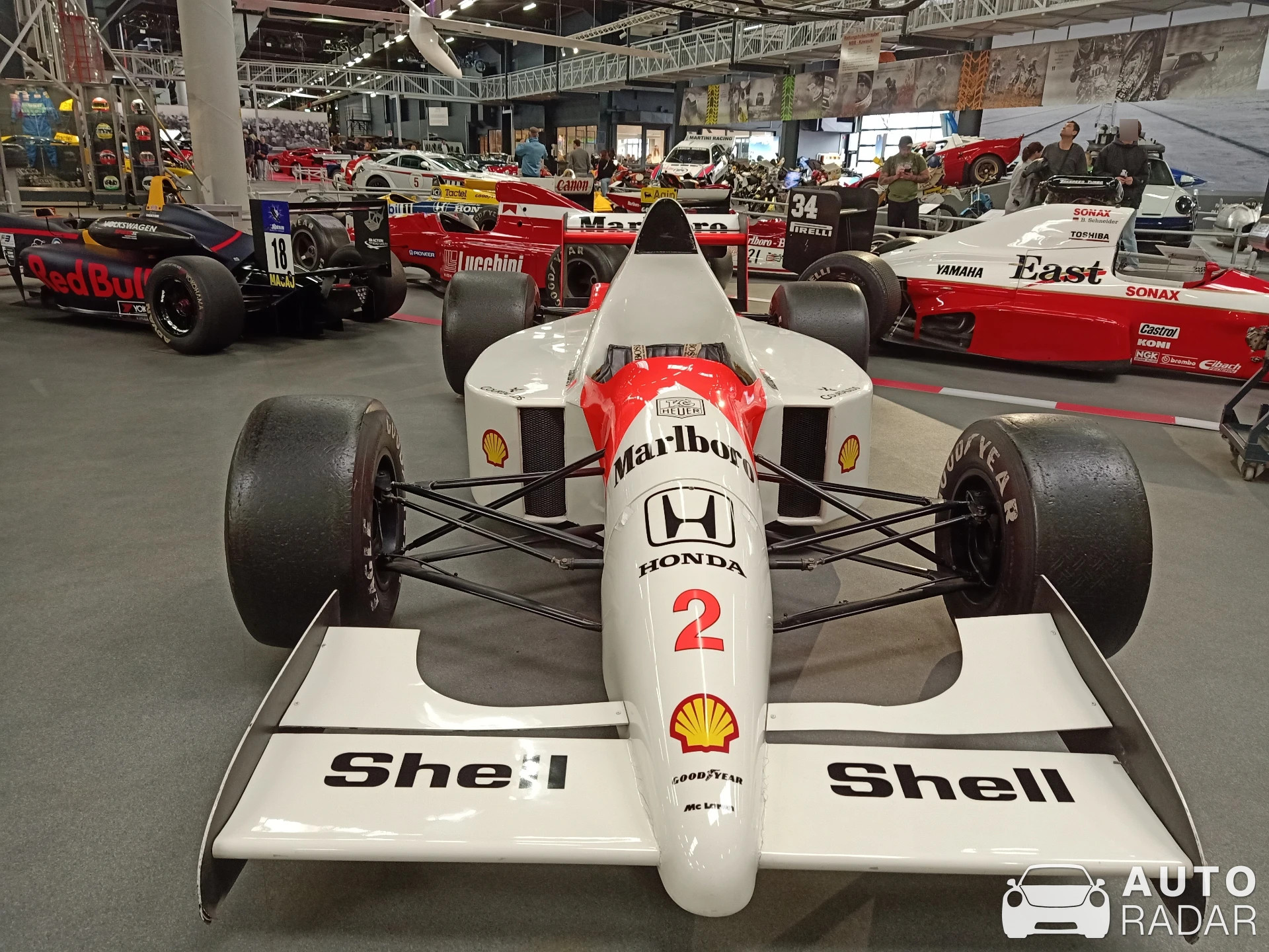 McLaren MP4/5B spotted