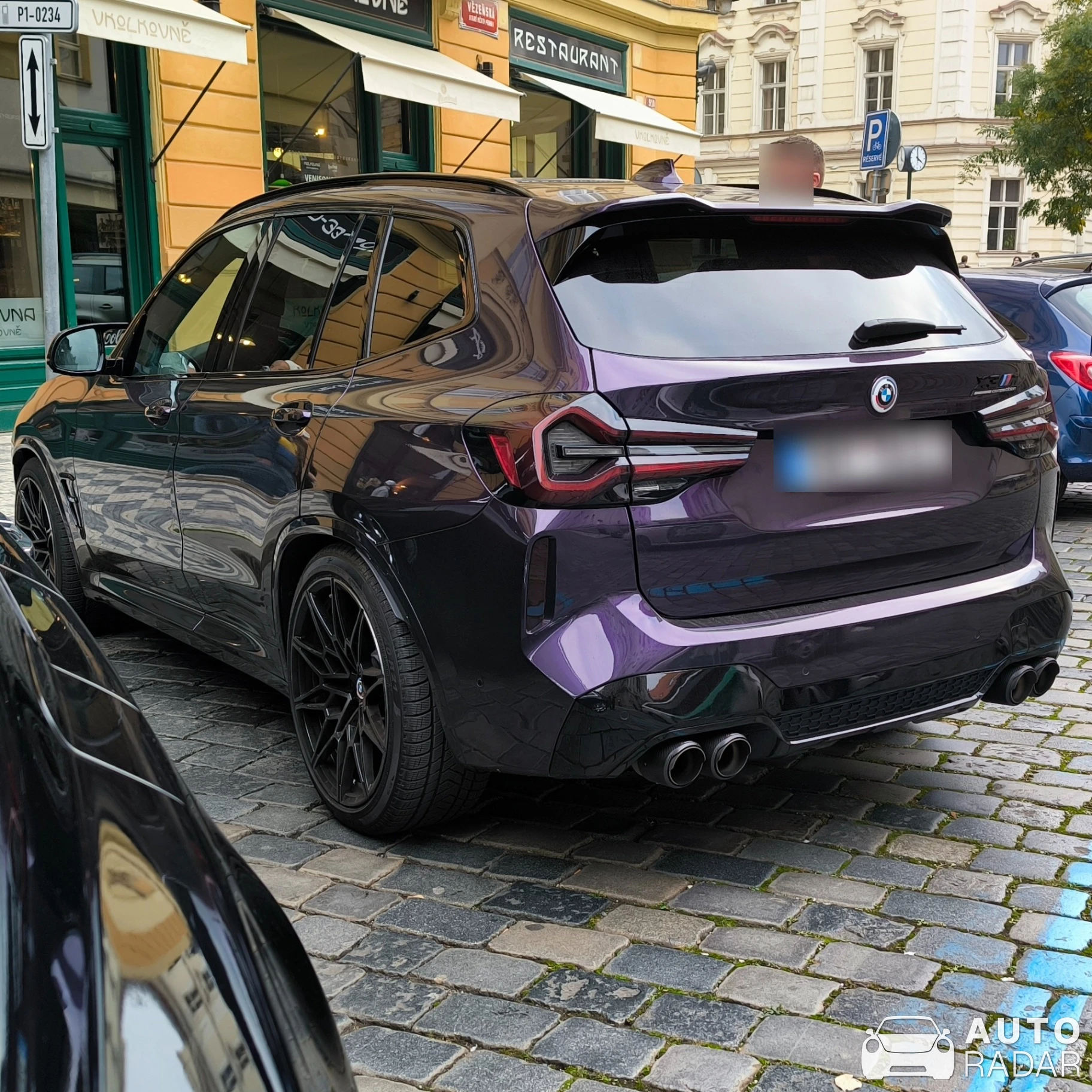 BMW X3 M F97 Competition 2022 spotted in Praha 1, Czechia