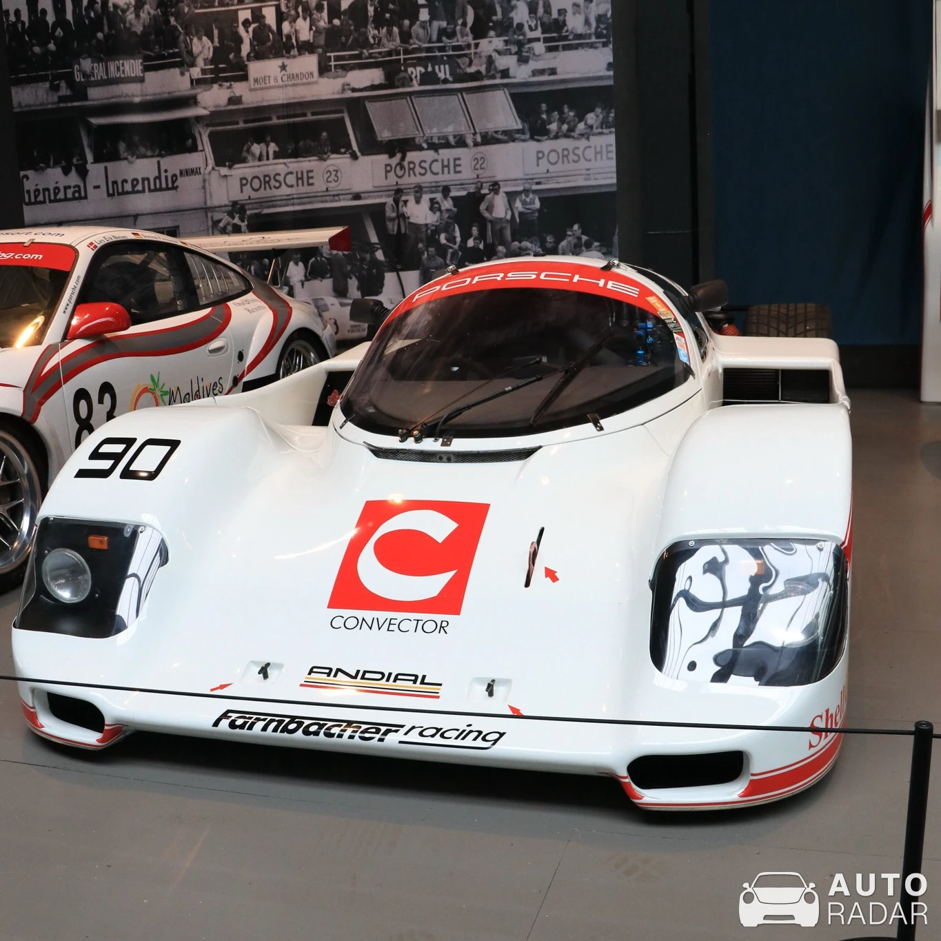 Porsche 962C spotted in Slangerup
