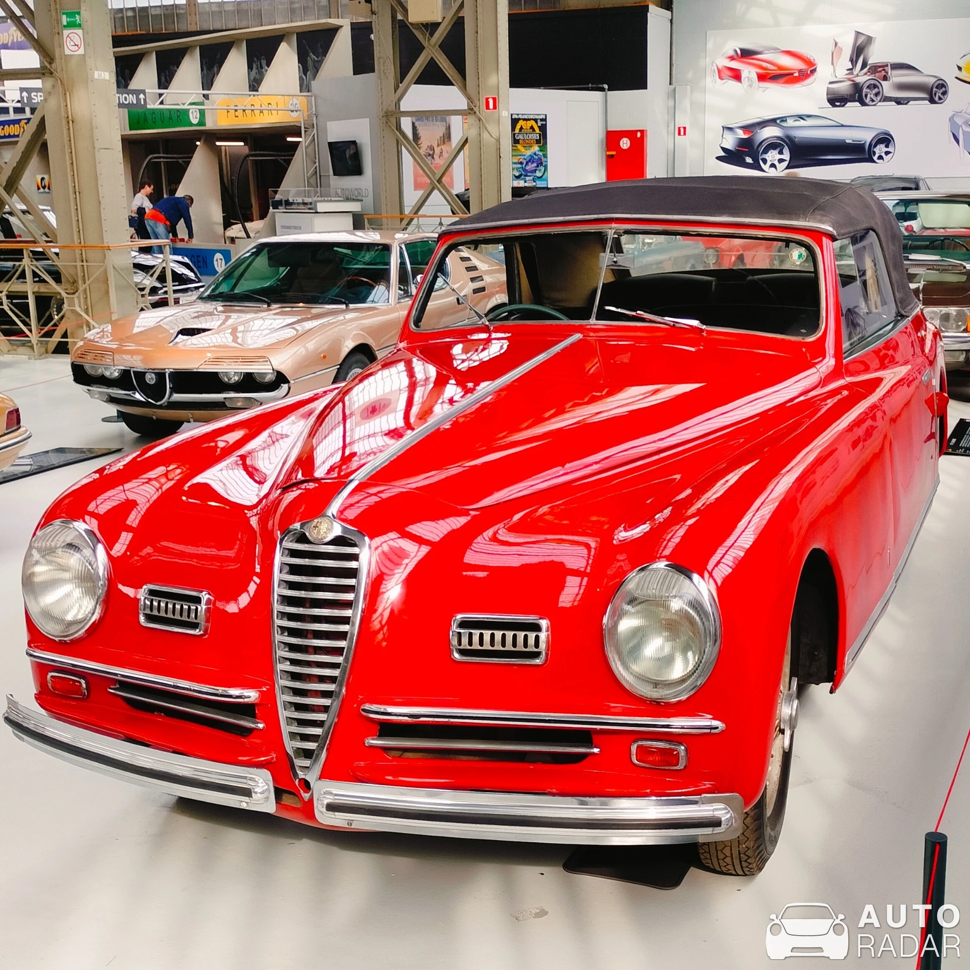 Alfa Romeo Romeo 6C 2500 Super Sport “Villa d’Este” spotted in Brussels