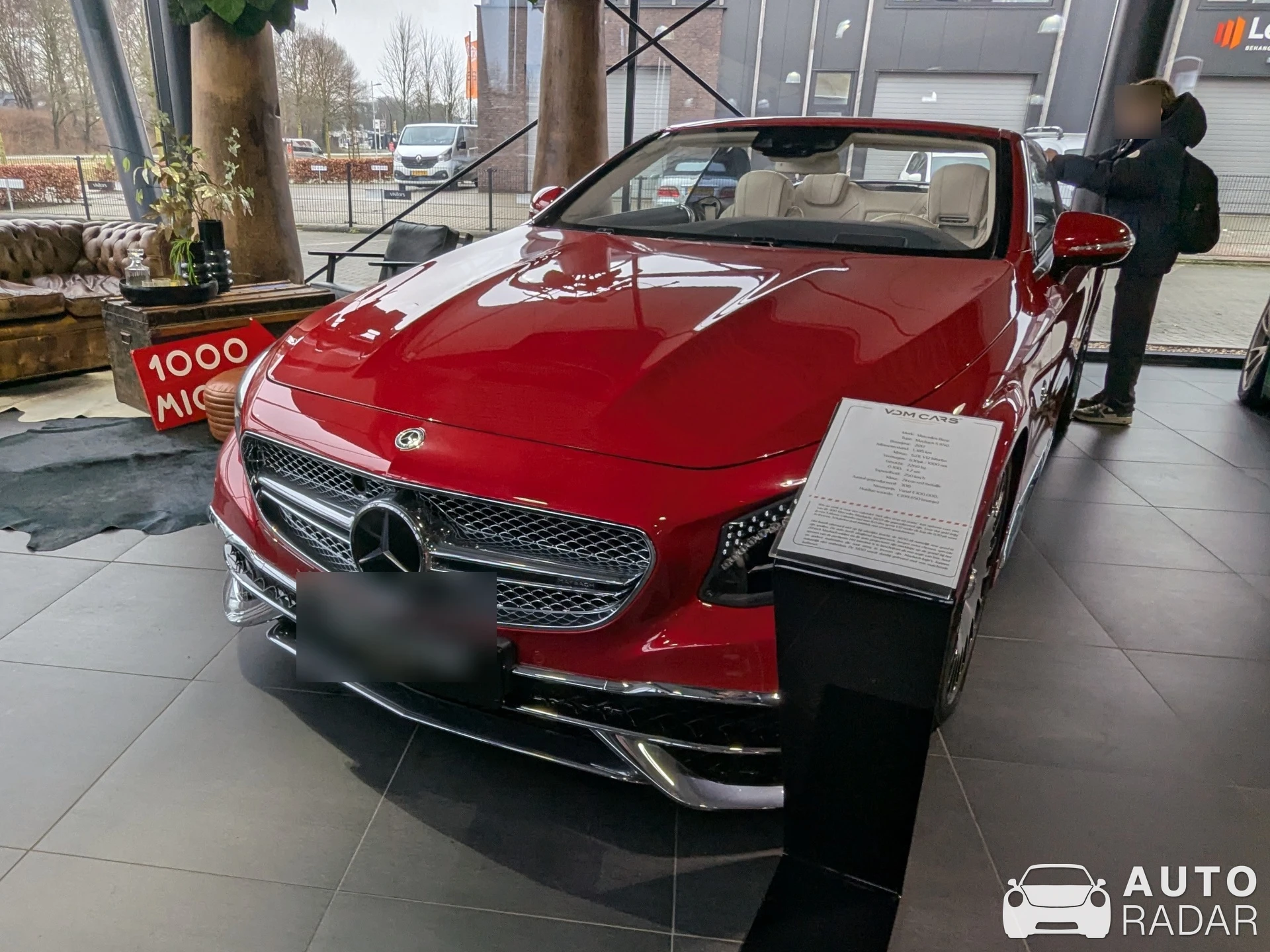 Mercedes-Maybach S 650 A217 Cabriolet spotted in Hengelo
