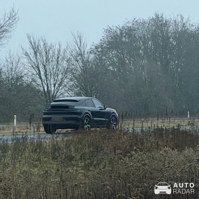 Porsche Cayenne Coupé Turbo spotted in Enschede, Nederland