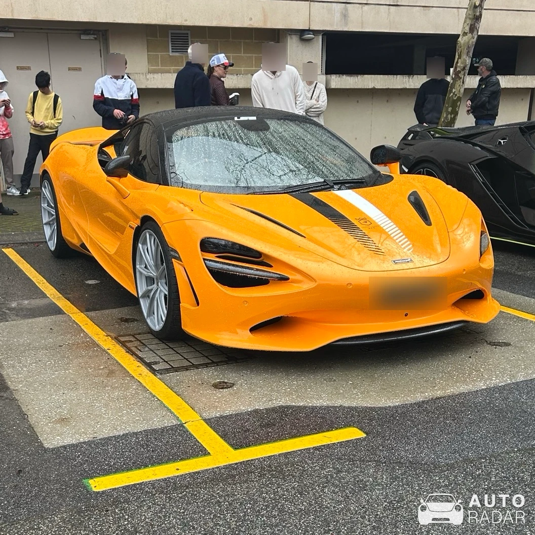McLaren 750S Spider Triple Crown Edition spotted in Crawley
