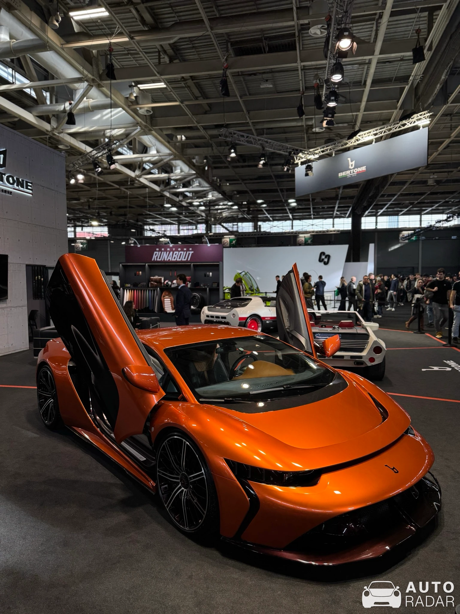 Bertone GB110 spotted in Paris