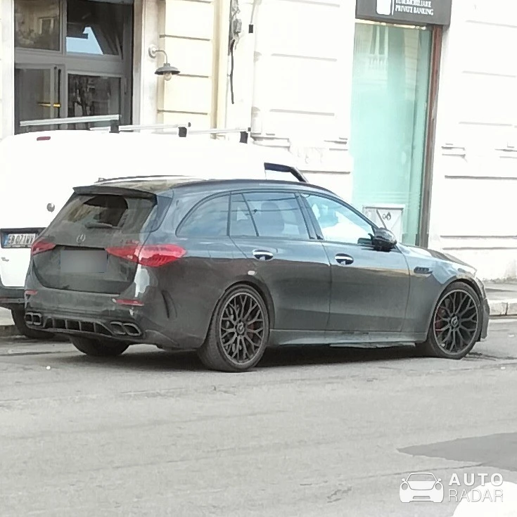 Mercedes-AMG C 63 S E-Performance Estate S206 spotted in Bari, Italy
