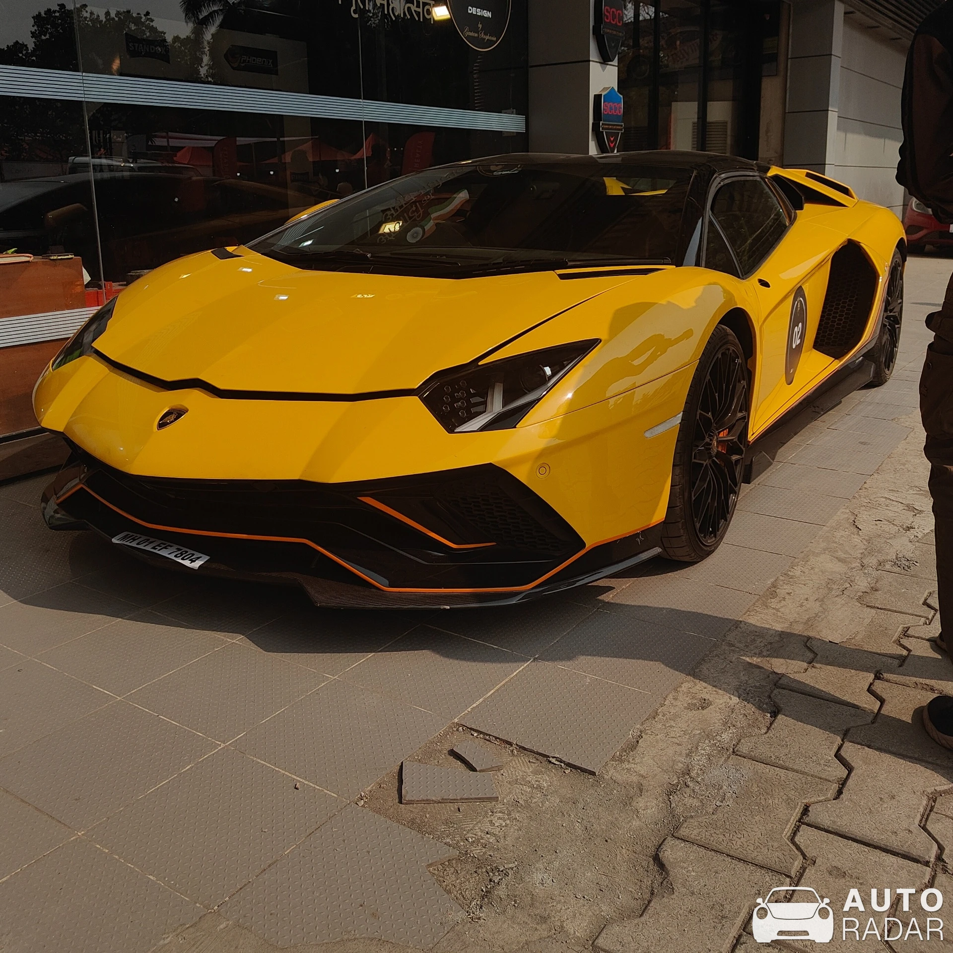 Lamborghini Aventador LP780-4 Ultimae spotted in Thane, India
