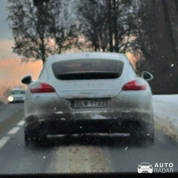 Porsche 970 Panamera S spotted in Strzelna, Polska