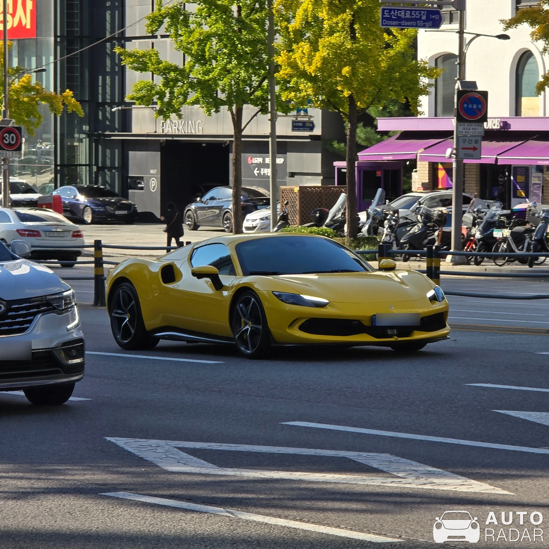 Ferrari 296 GTS spotted in 강남구, 대한민국