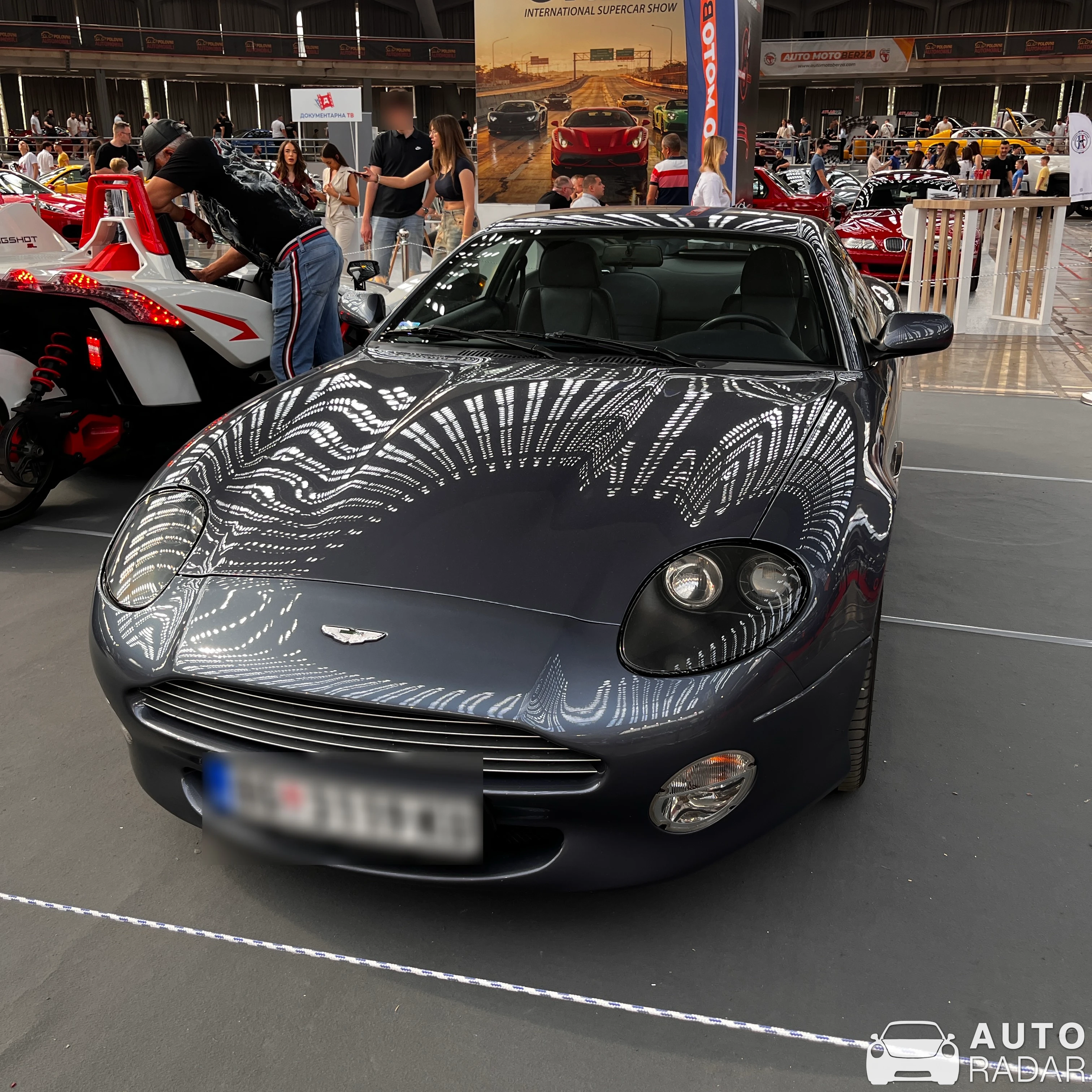 Aston Martin DB7 Vantage spotted in Beograd