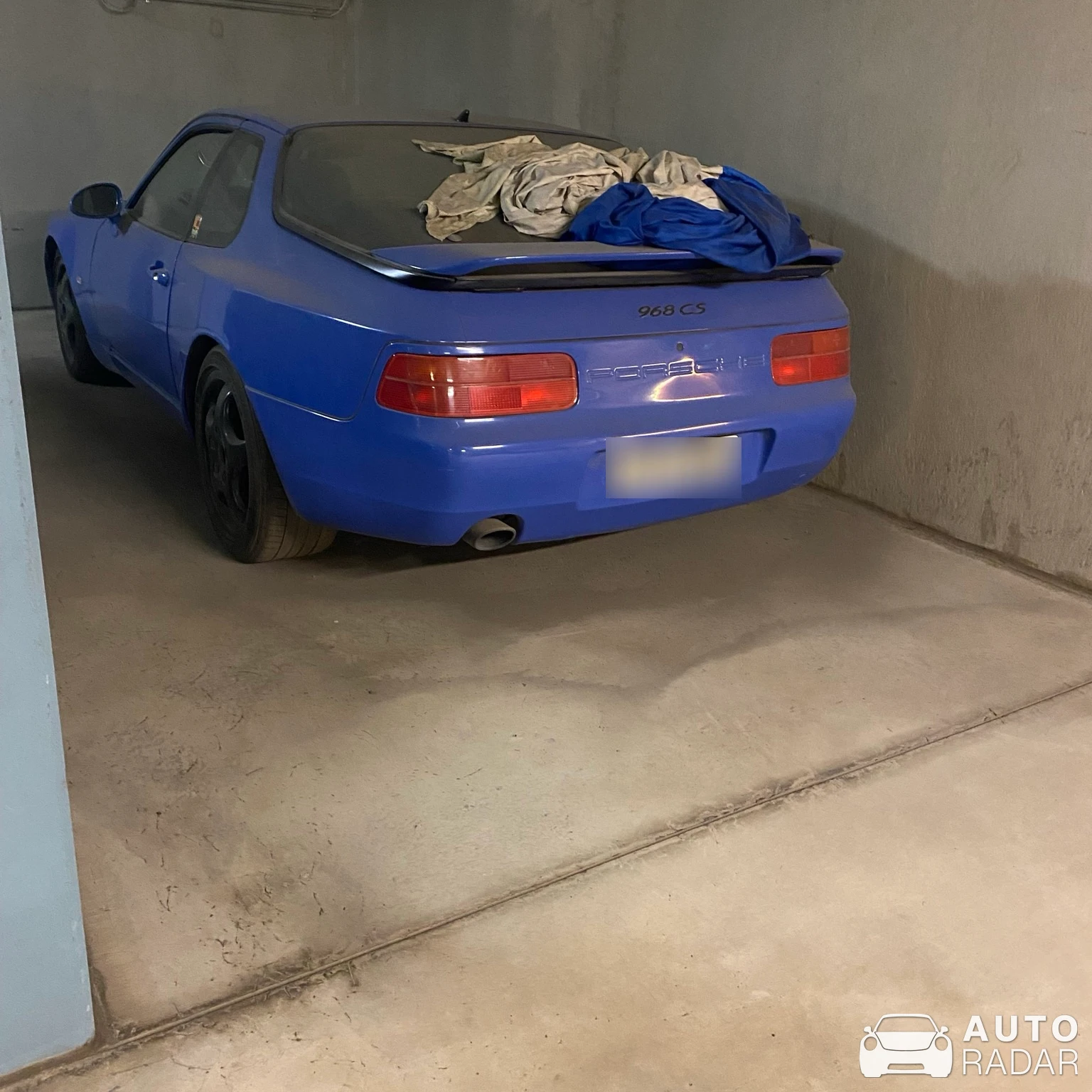Porsche 968 CS spotted in Helsinki, Suomi