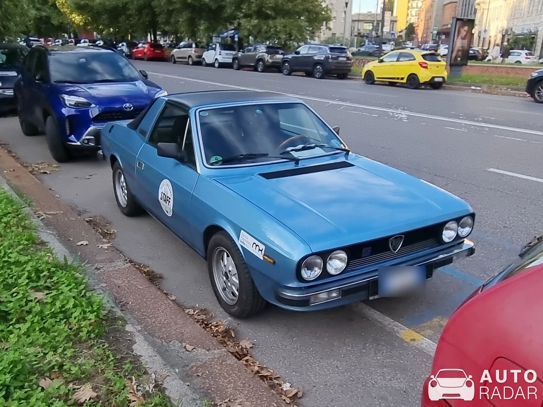 Lancia Beta 2000 Spider spotted in Milano, Italy