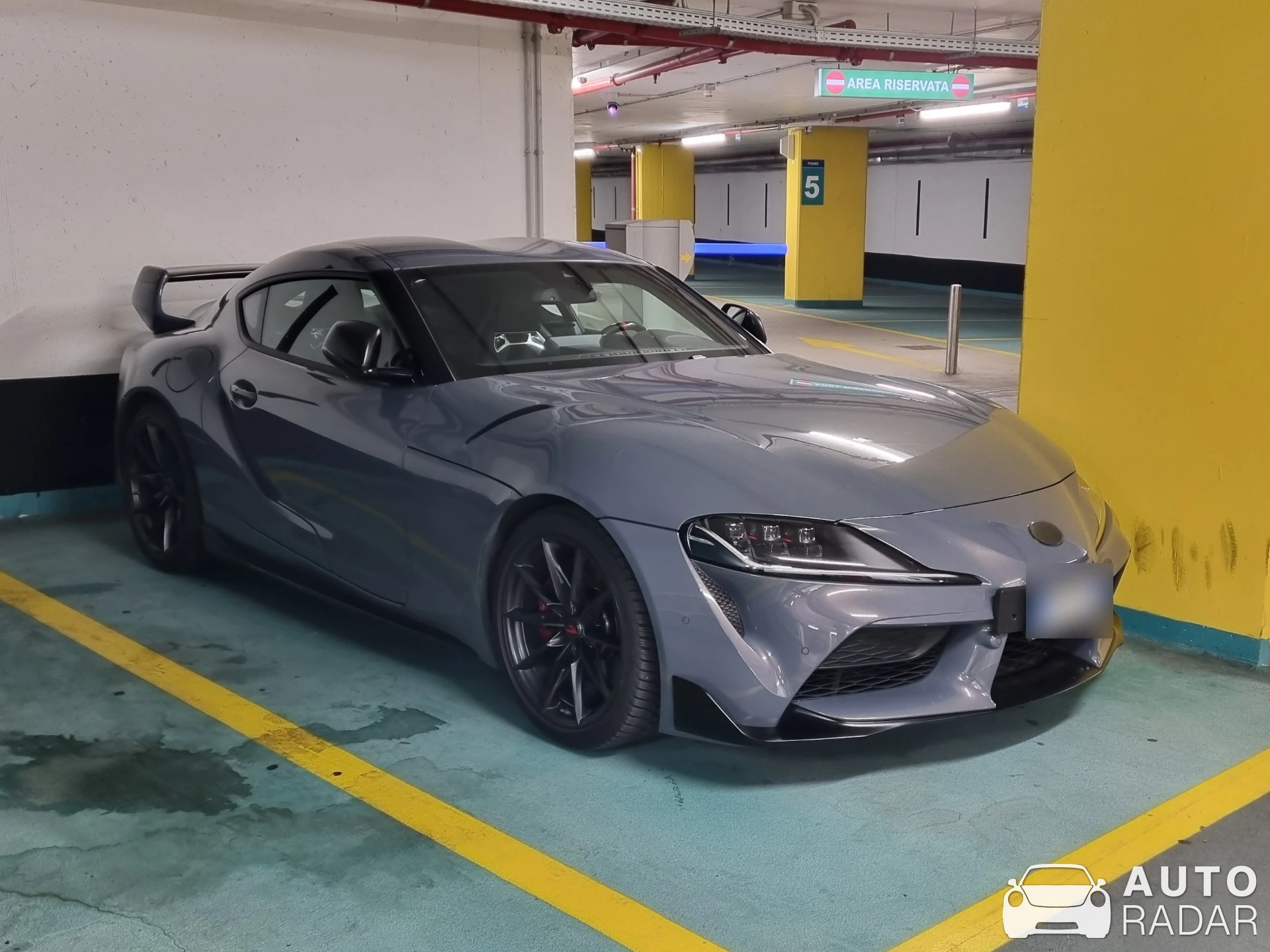 Toyota GR Supra A90 spotted in Milano, Italia