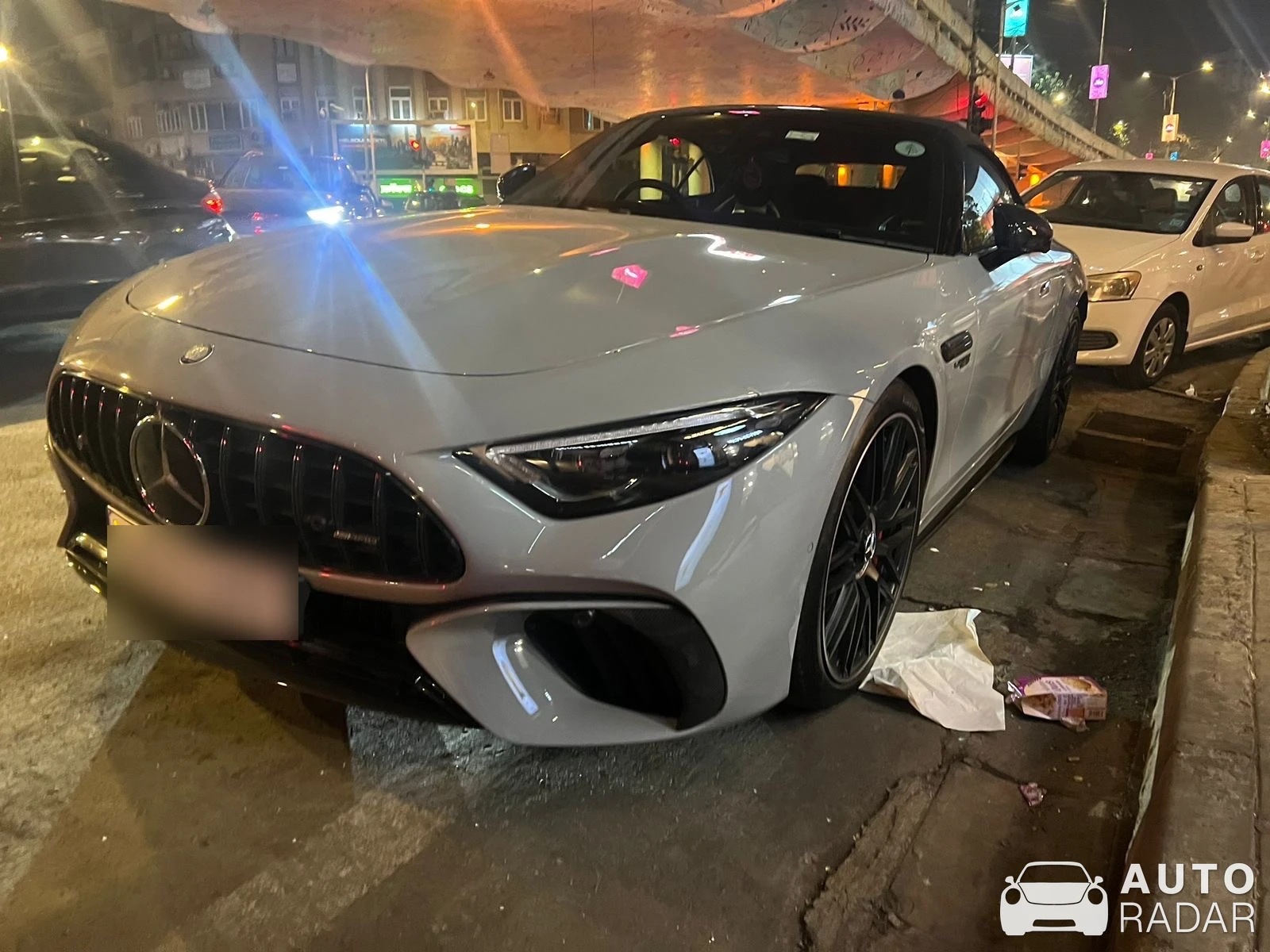 Mercedes-AMG SL 63 R232 spotted in Mumbai, India