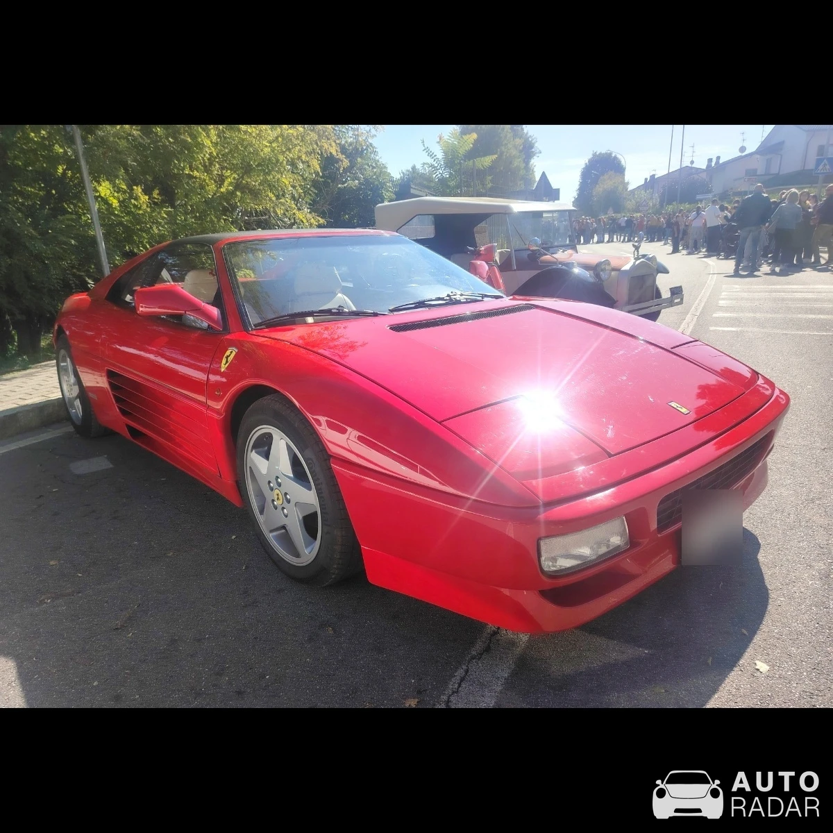 Ferrari 348 GTS spotted in Carpiano