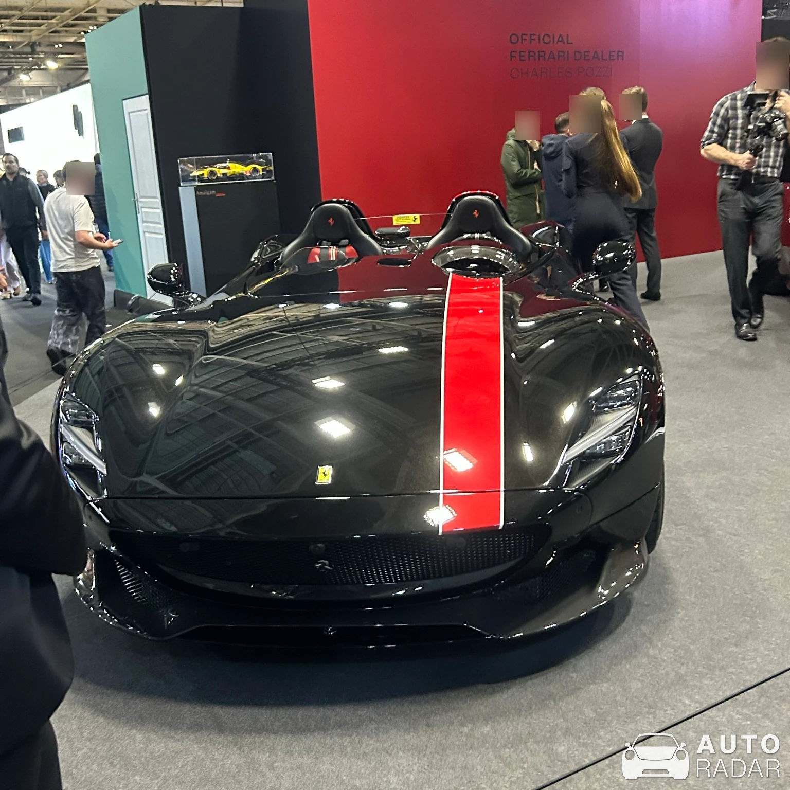Ferrari Monza SP2 spotted in Paris, France