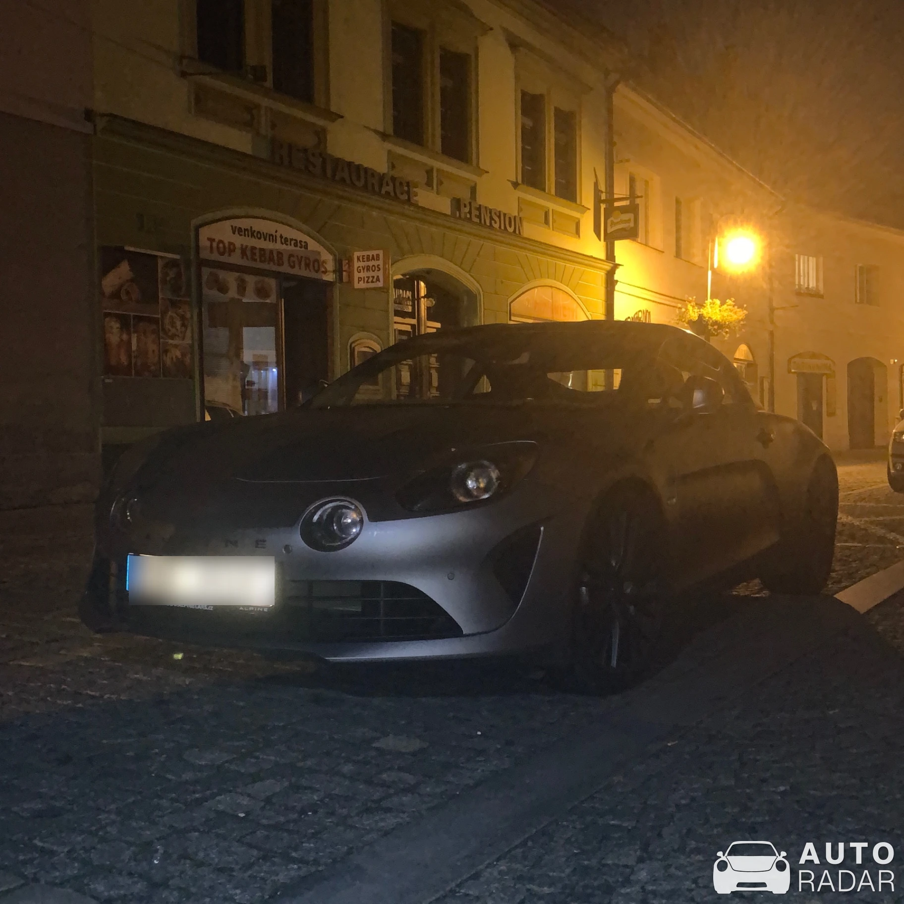 Alpine A110 S spotted in Klatovy, Česko