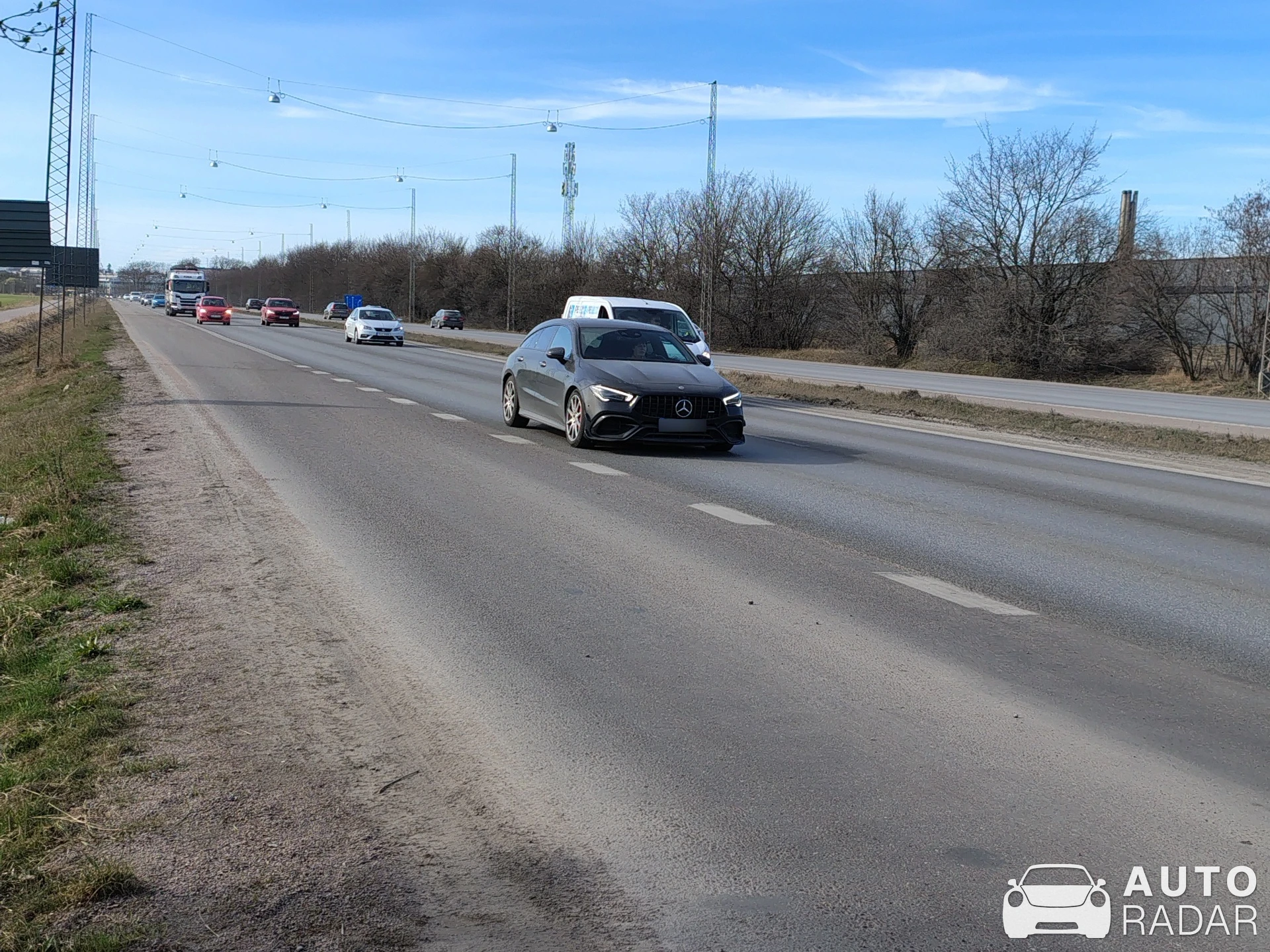 Mercedes-AMG CLA 45 Shooting Brake X118 spotted