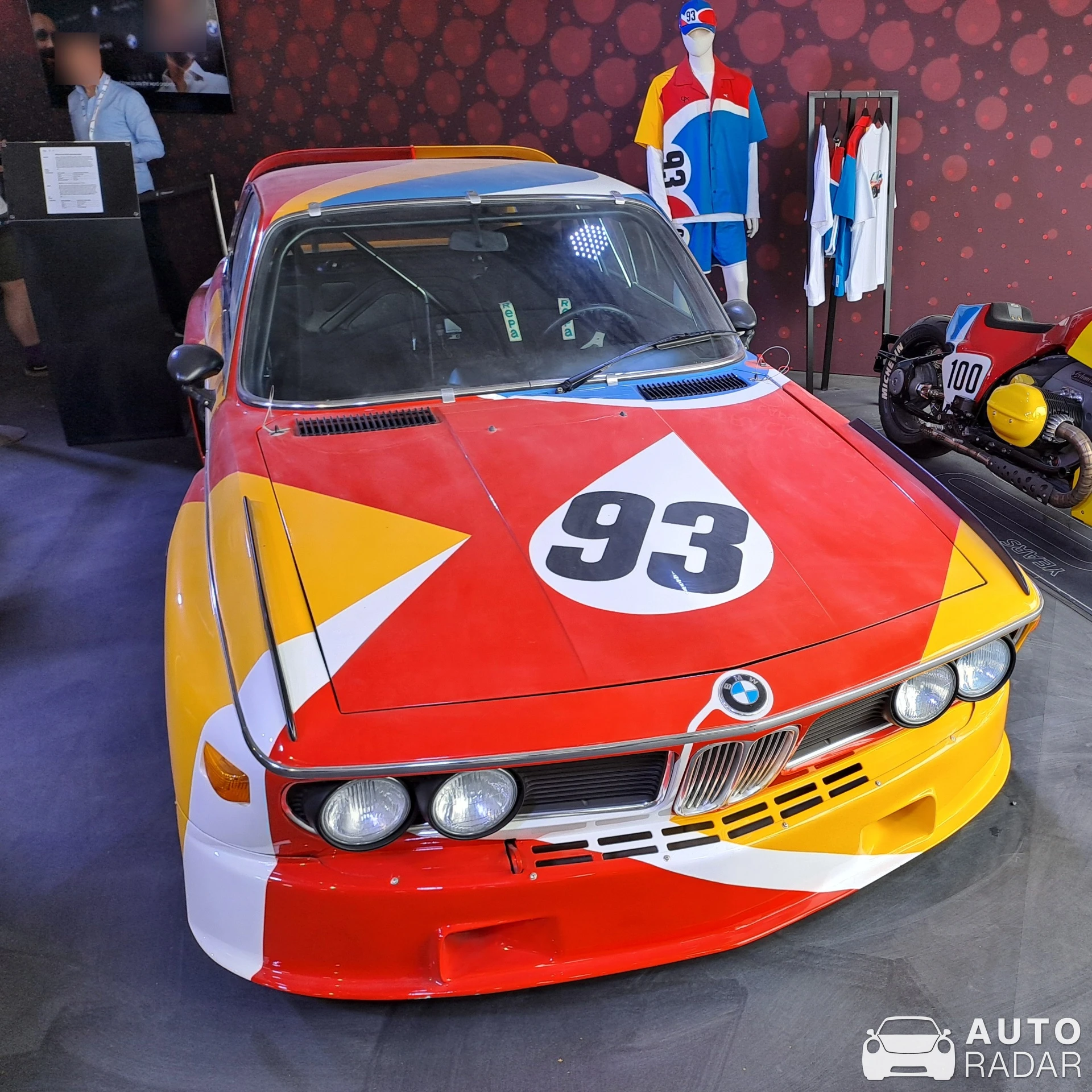 BMW 3.0 CSL E9 spotted in Le Mans, France