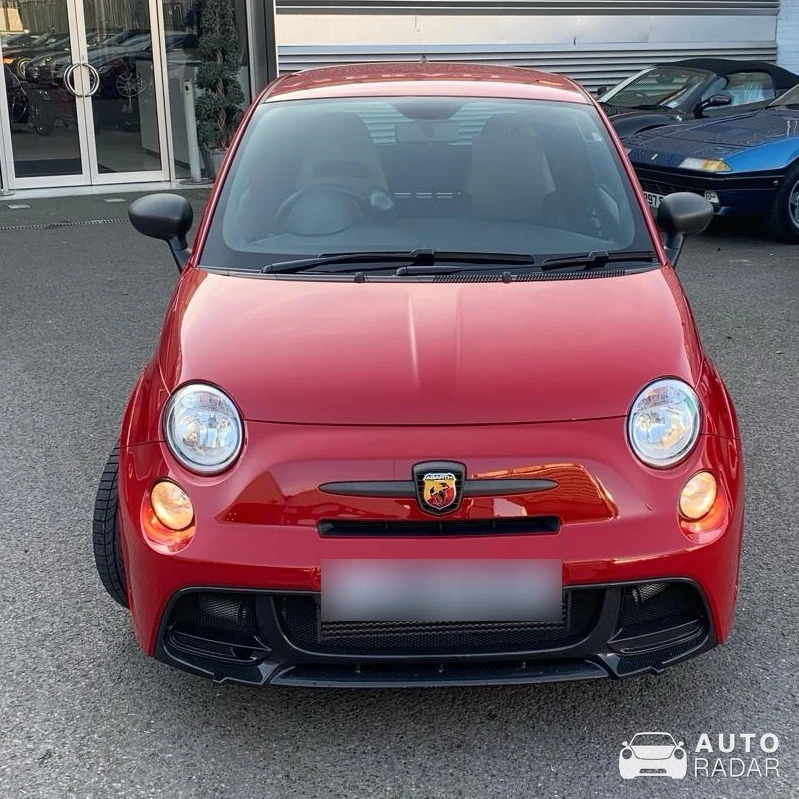 Abarth 695 Biposto spotted in Kent, United Kingdom