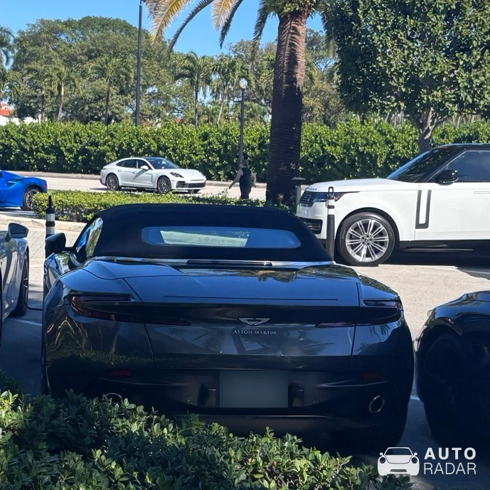 Aston Martin DB11 spotted in Palm Beach, United States