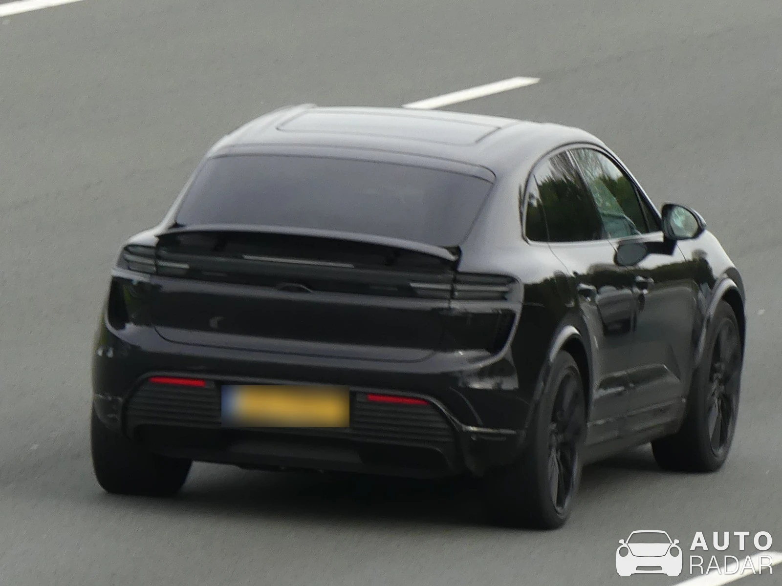 Porsche Macan EV Turbo spotted in Bunnik, Netherlands