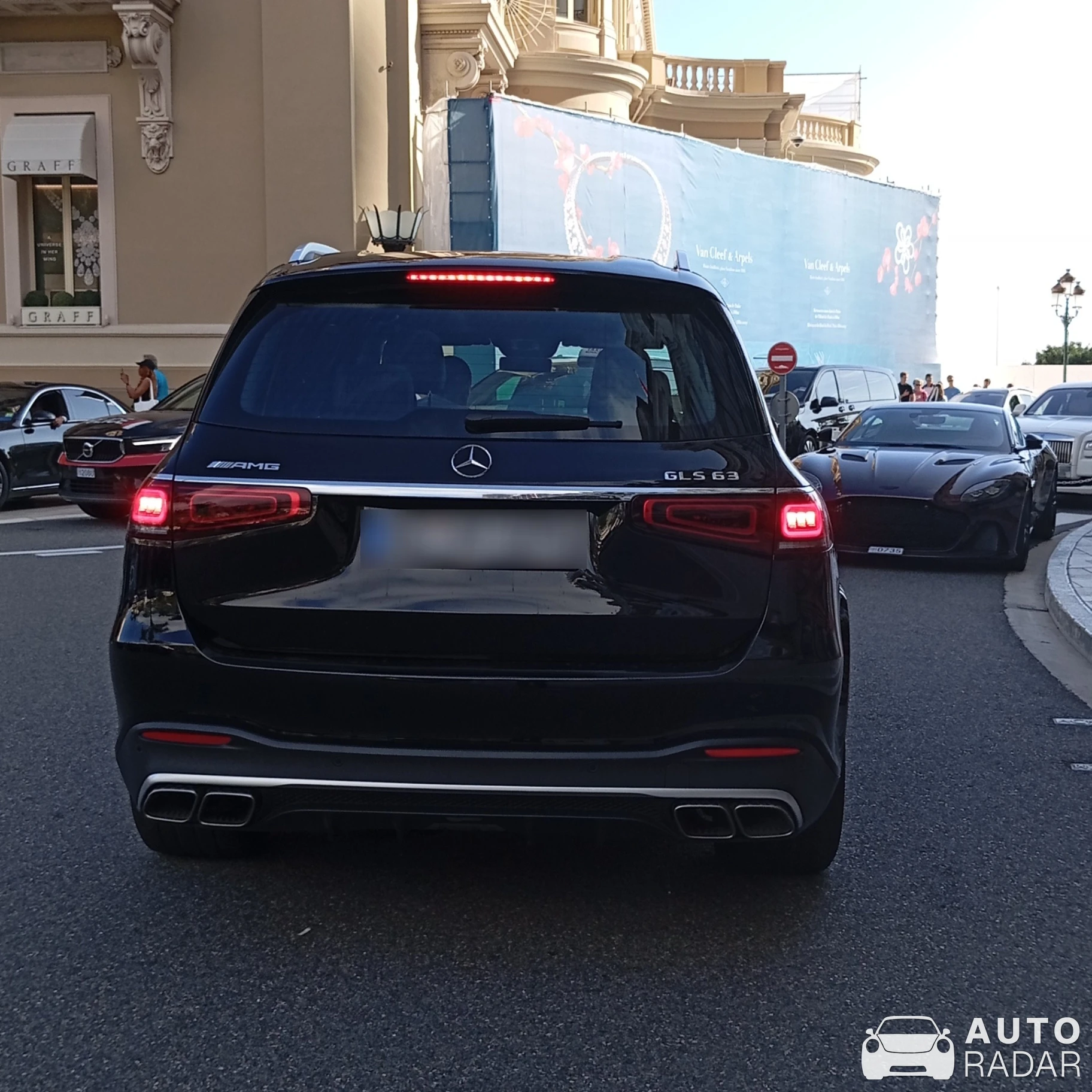 Mercedes-AMG GLS 63 X167 spotted in , Monaco