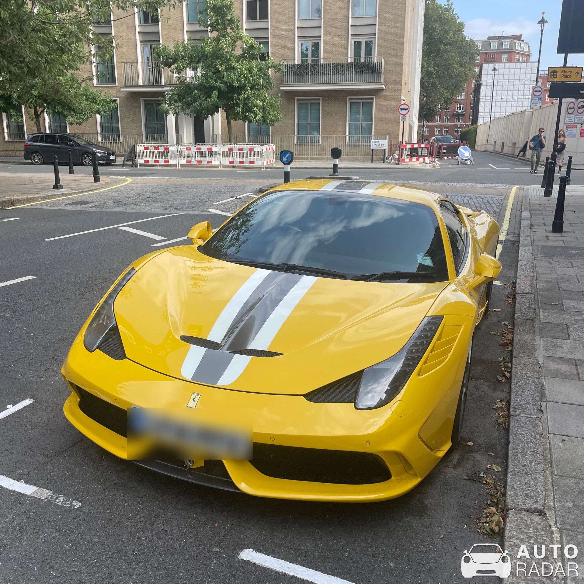 Ferrari 458 Speciale spotted in Kensington, United Kingdom