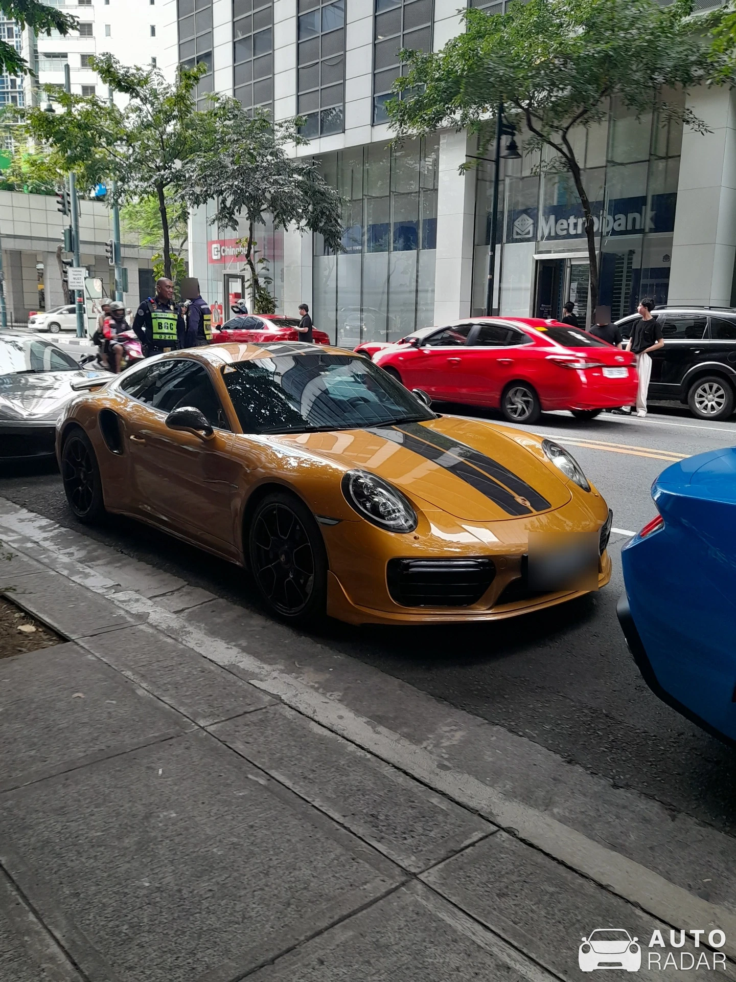 Porsche 991 Turbo S Exclusive Series spotted in Taguig, Philippines
